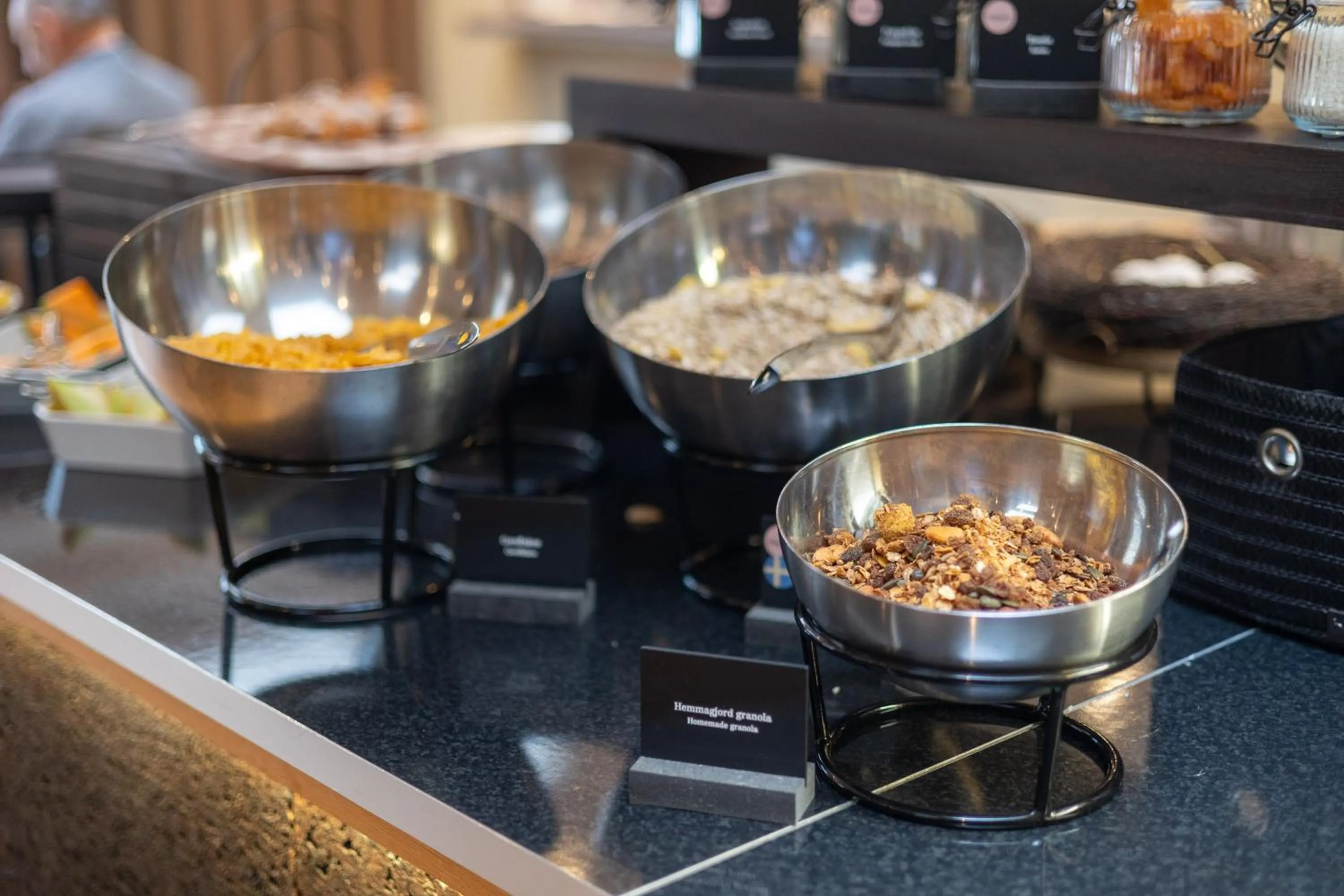 Buffet breakfast in Spar Hotel Gårda