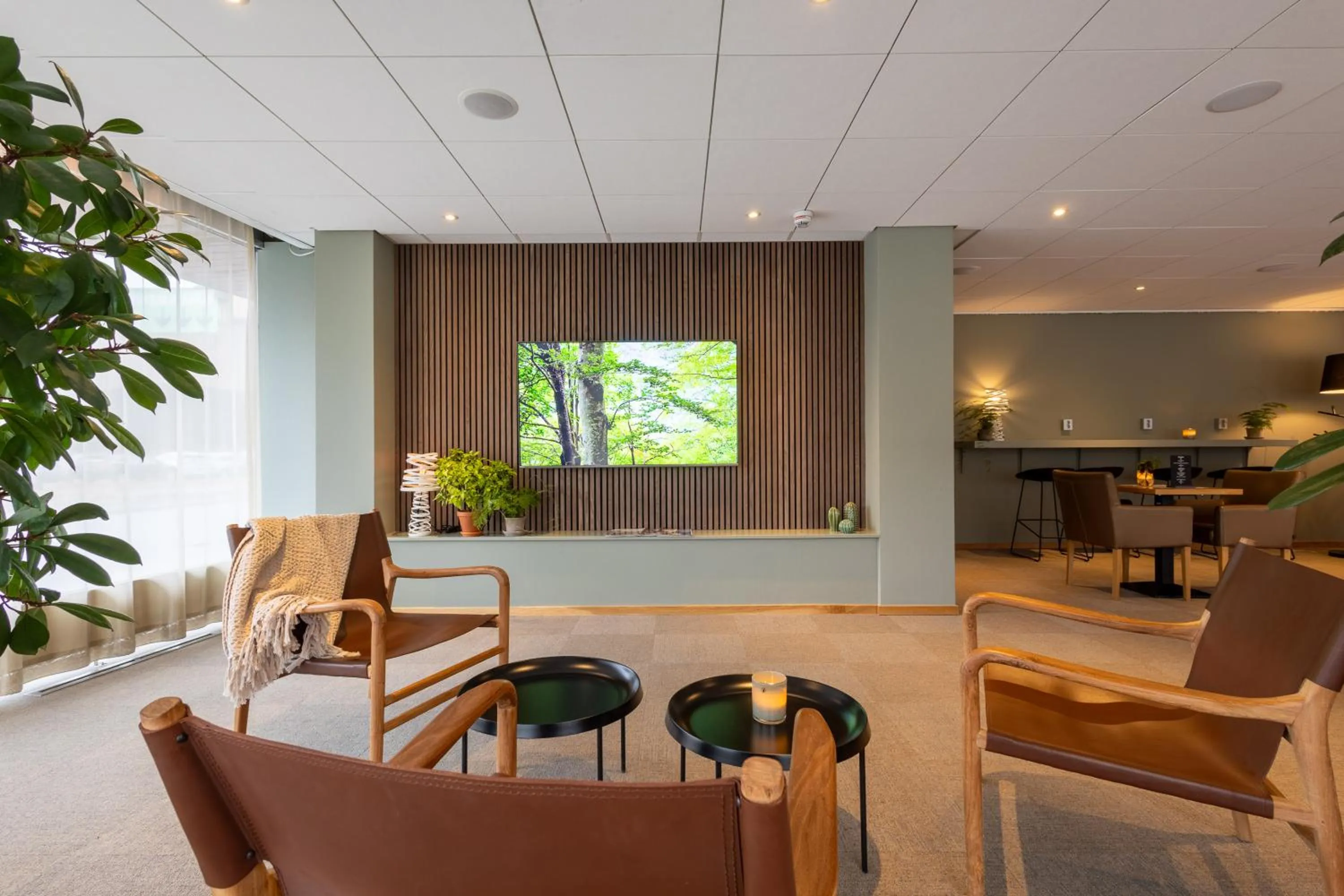 Lobby or reception in Spar Hotel Gårda