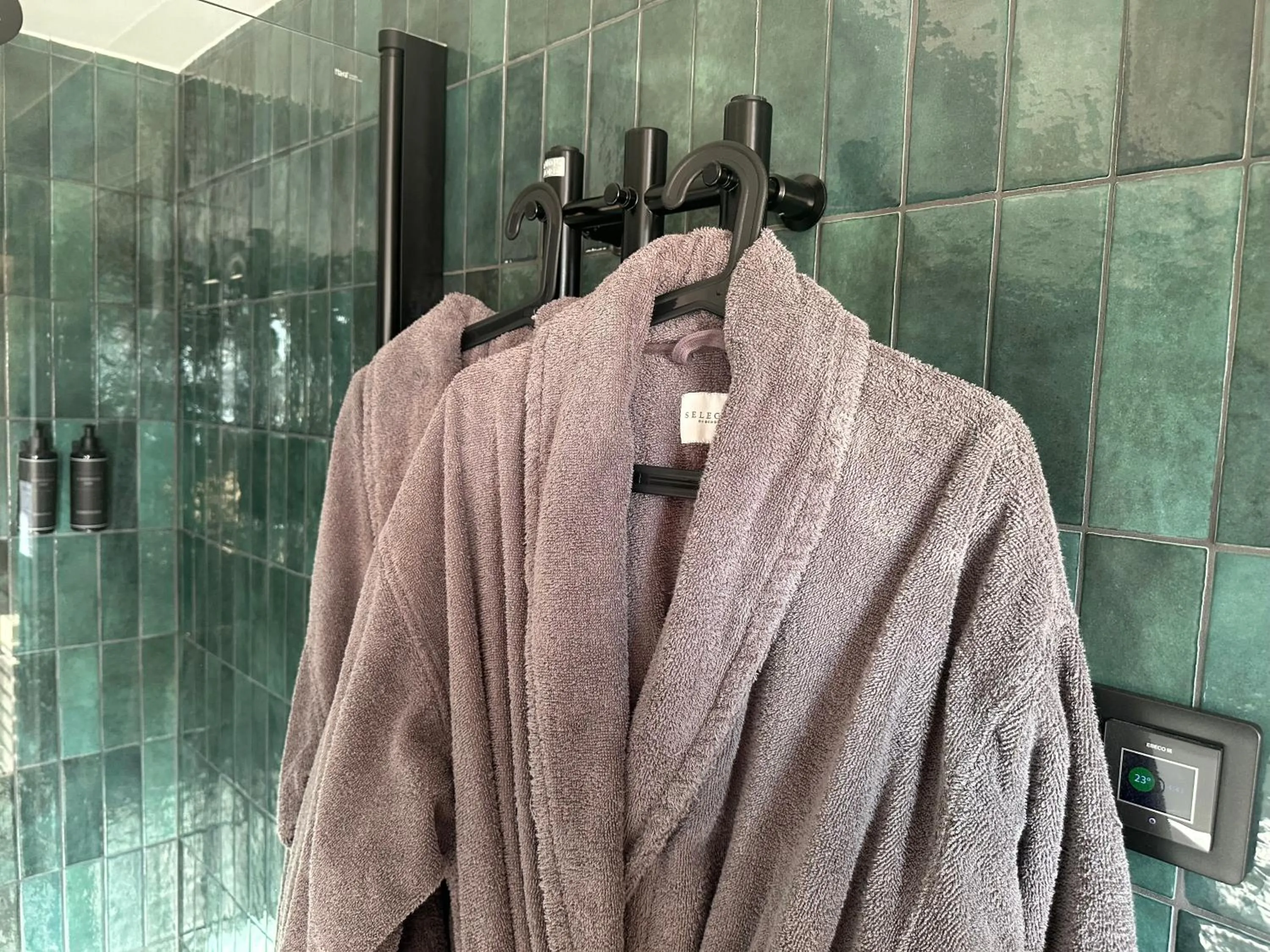 Bathroom in Spar Hotel Gårda