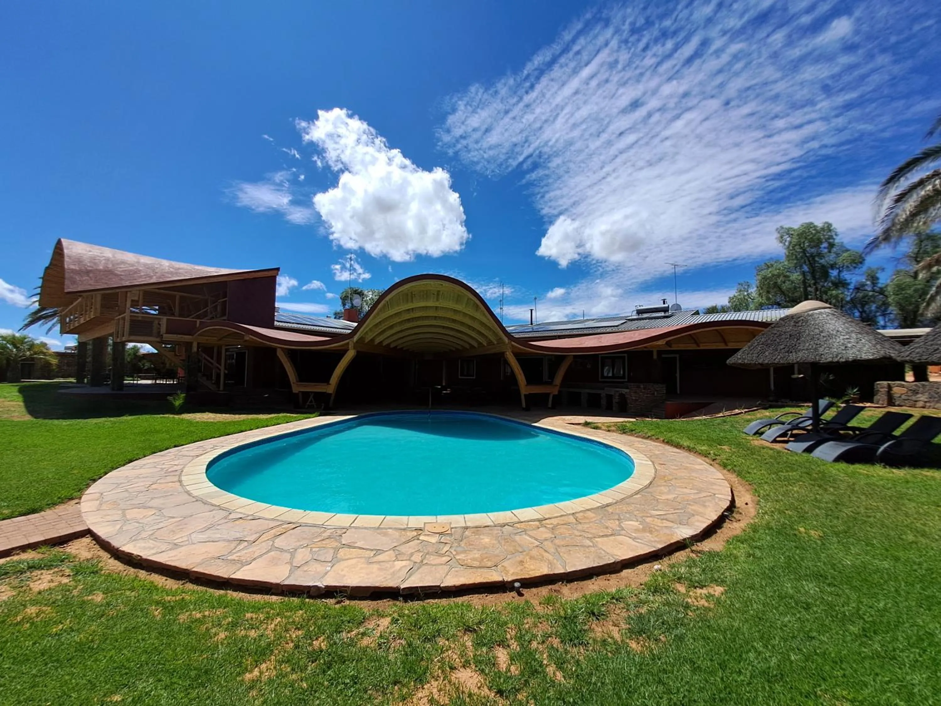 Property building in Auas Safari Lodge