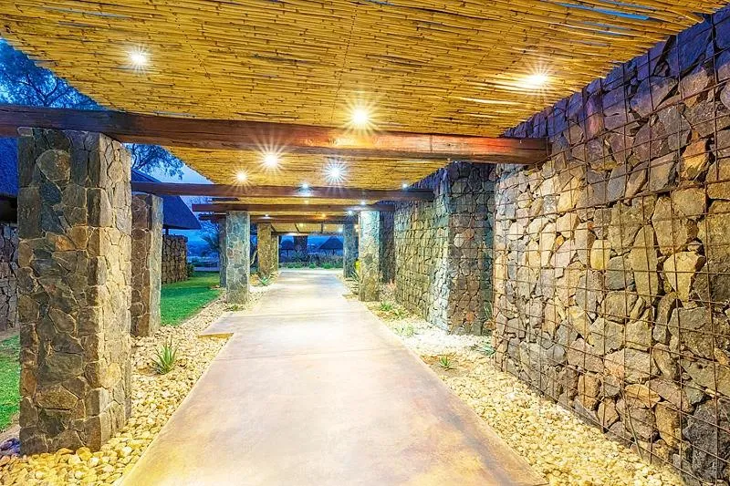 Facade/entrance in Auas Safari Lodge