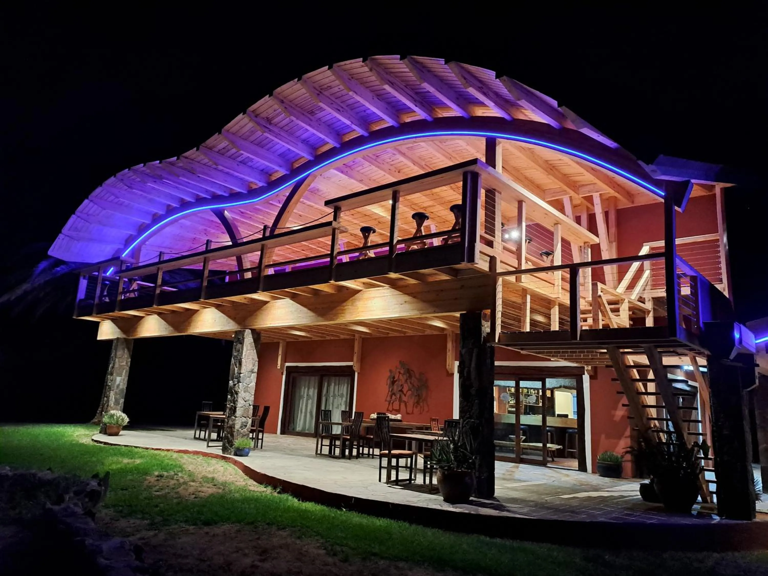 Property building in Auas Safari Lodge