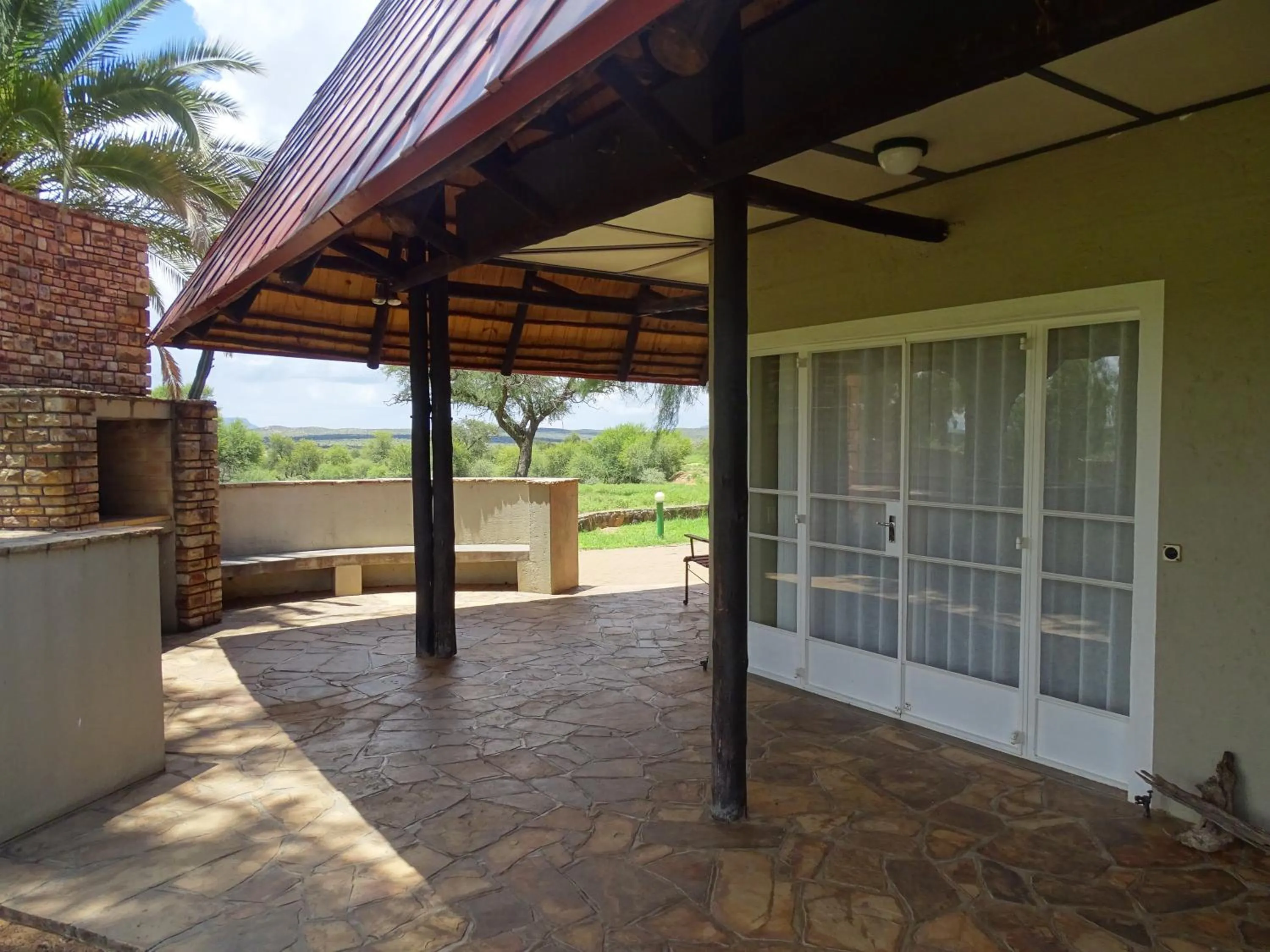 Balcony/Terrace in Auas Safari Lodge