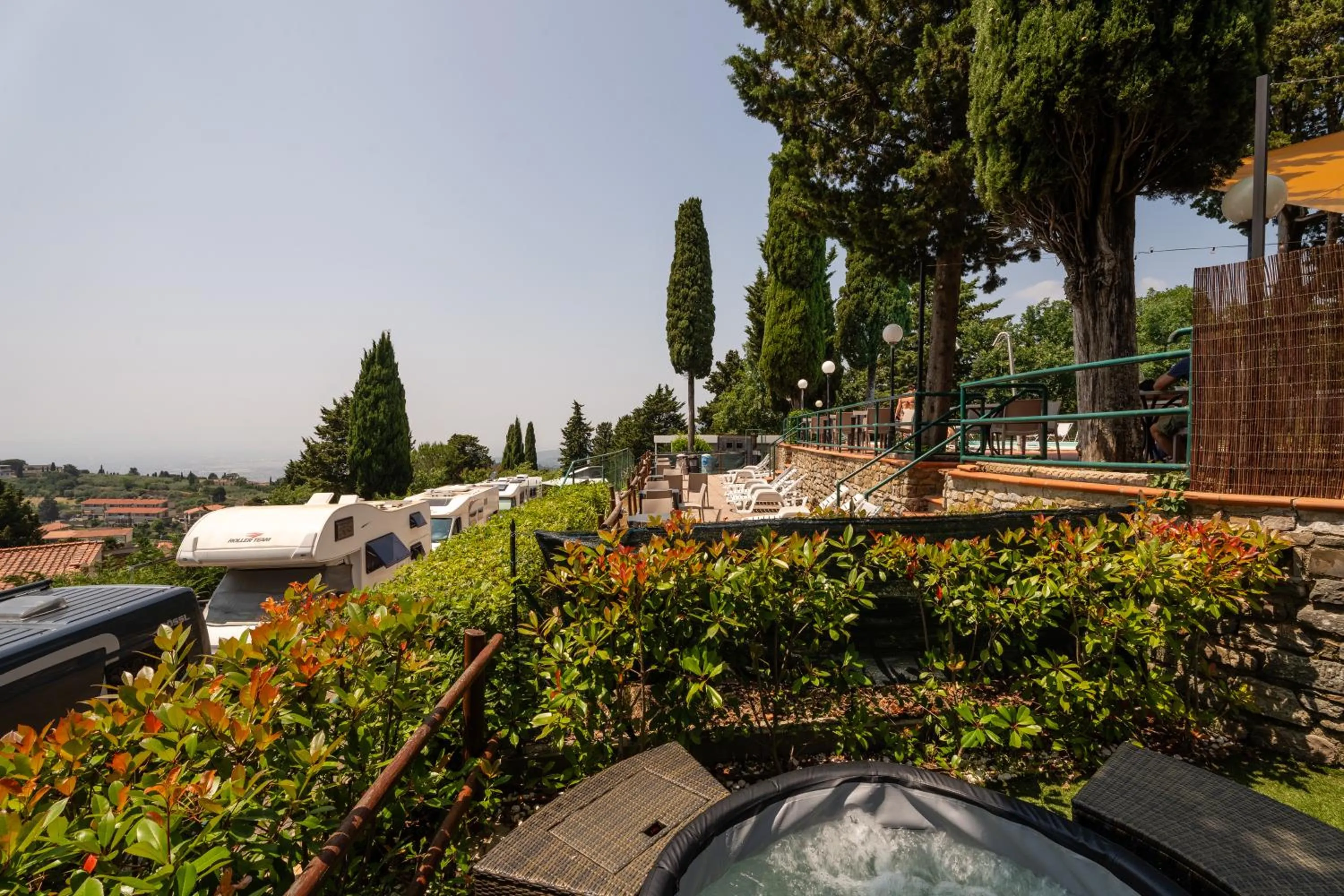View (from property/room) in Camping Village Panoramico Fiesole