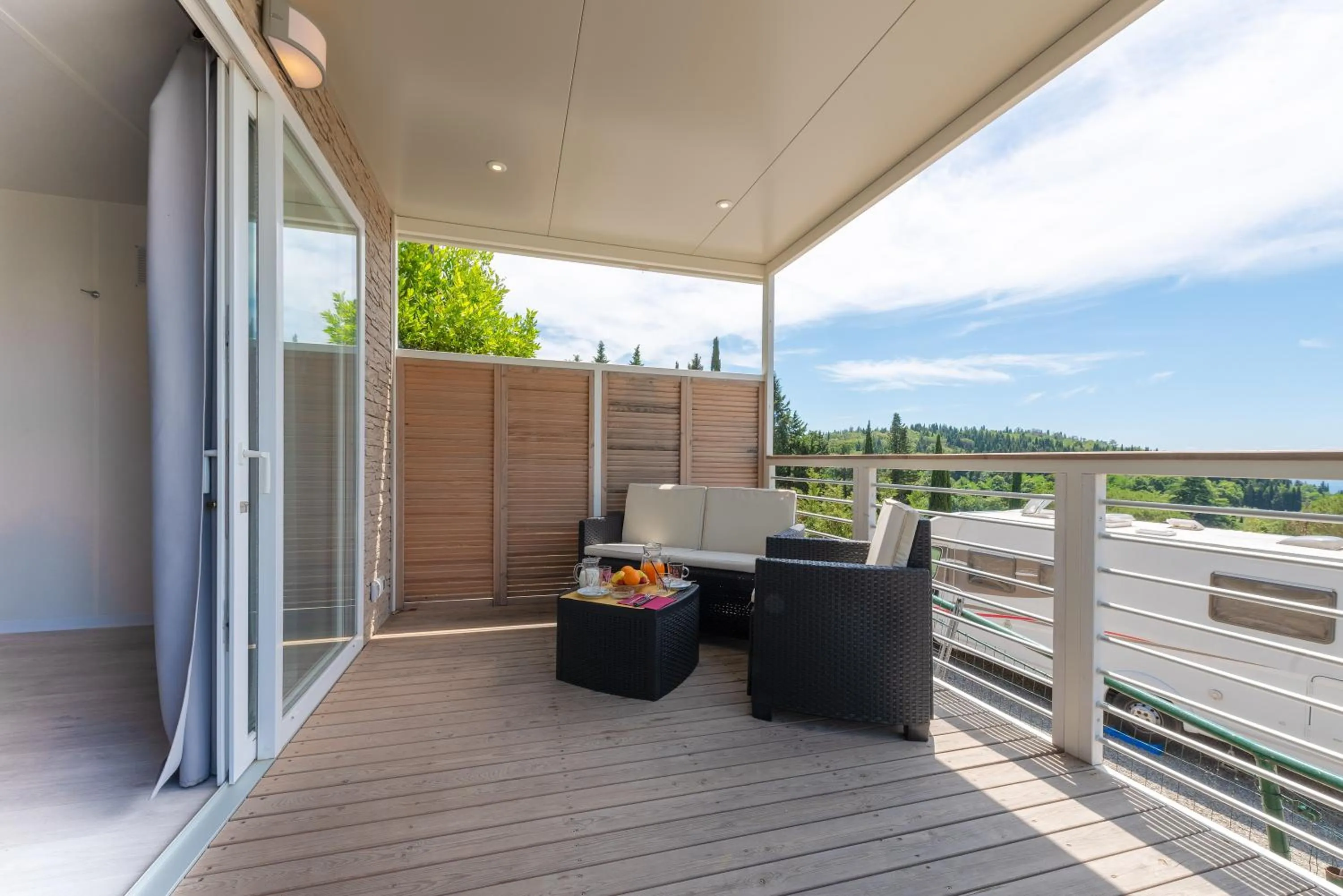 Patio in Camping Village Panoramico Fiesole