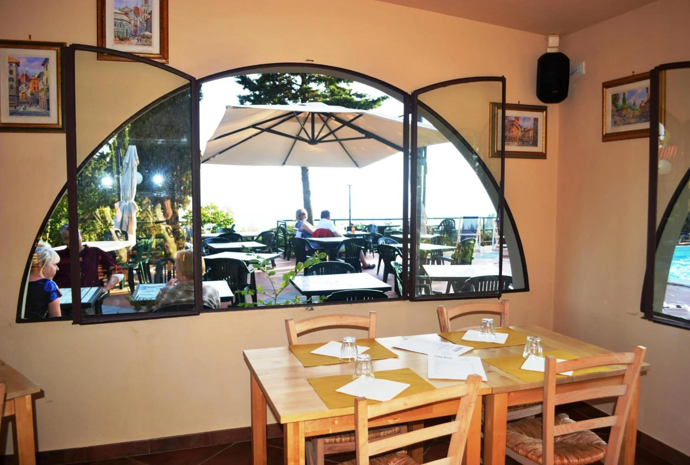 Restaurant/places to eat in Camping Village Panoramico Fiesole