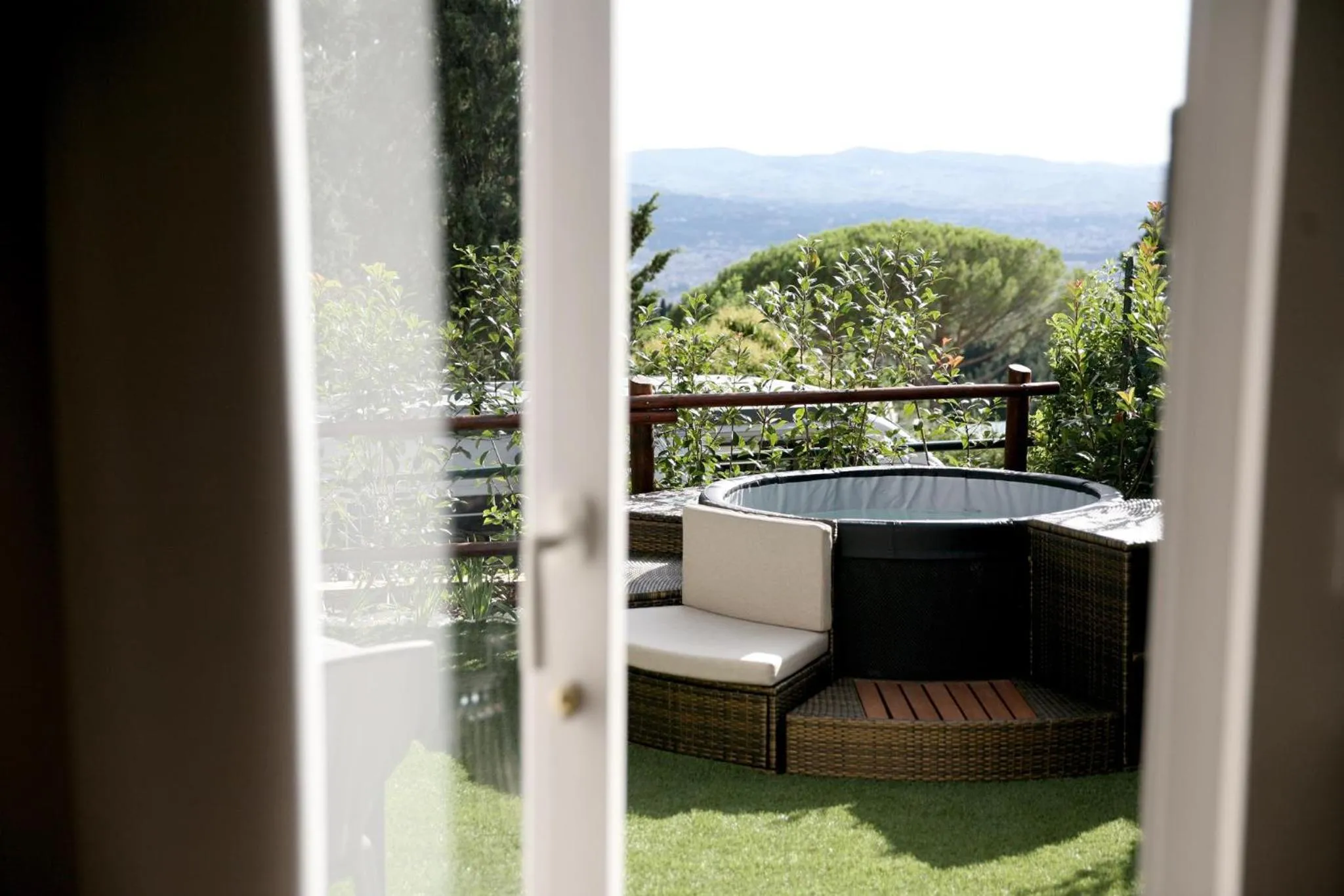 Hot Tub in Camping Village Panoramico Fiesole