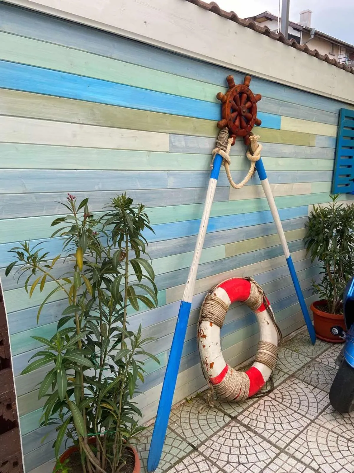Patio in Lilia 2 Family Hotel