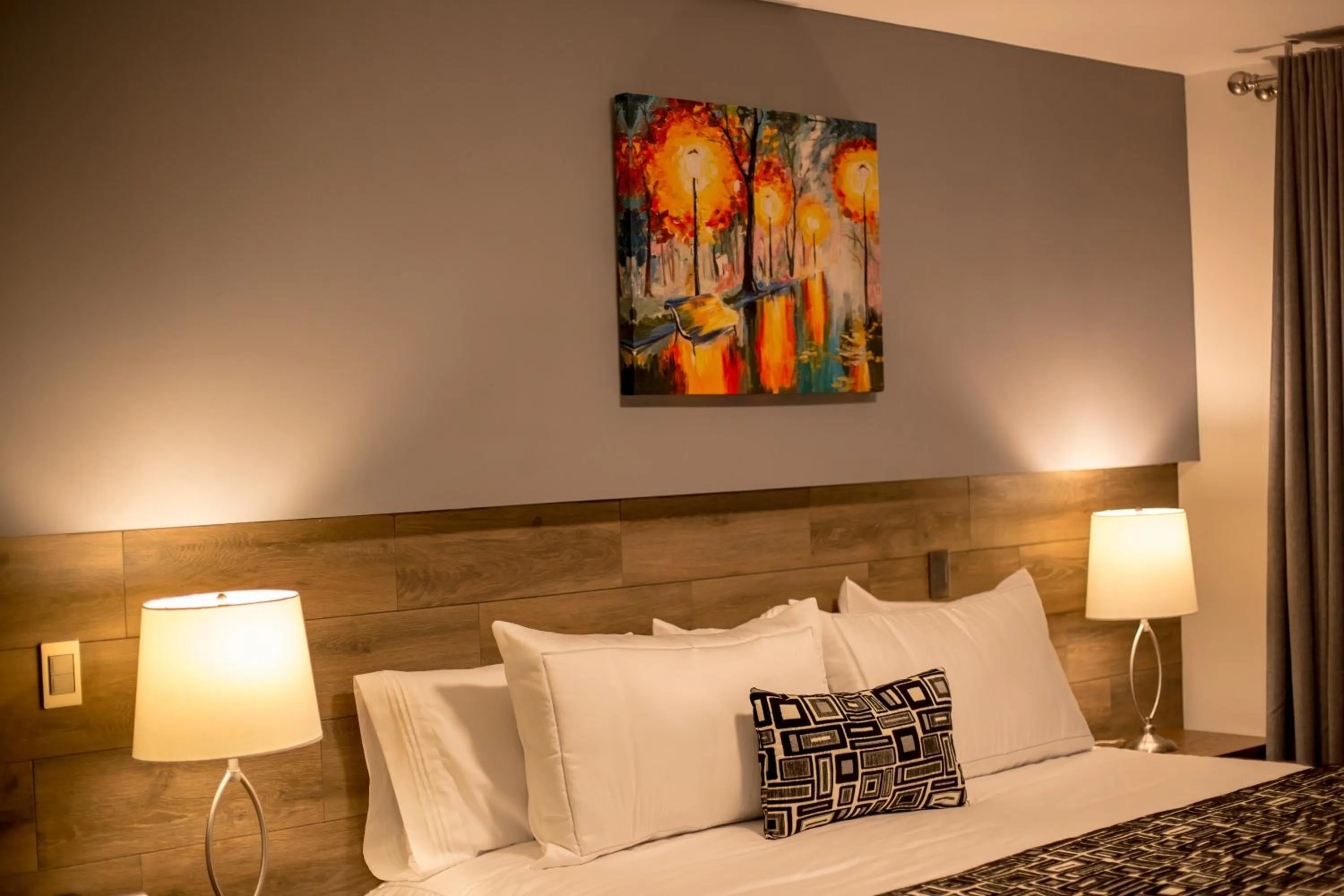 Bed in Hotel Corral Grande