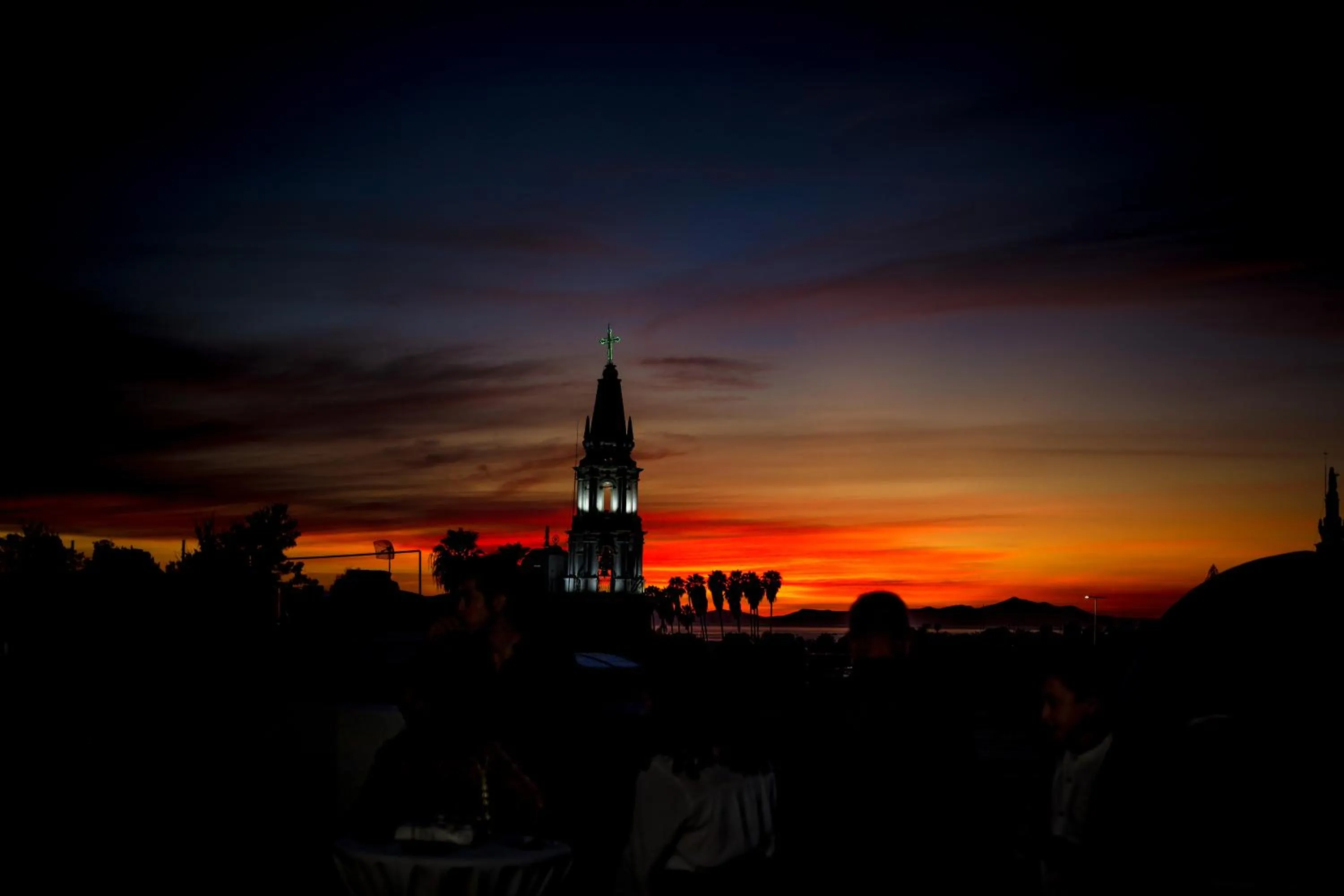 Patio in Hotel Corral Grande