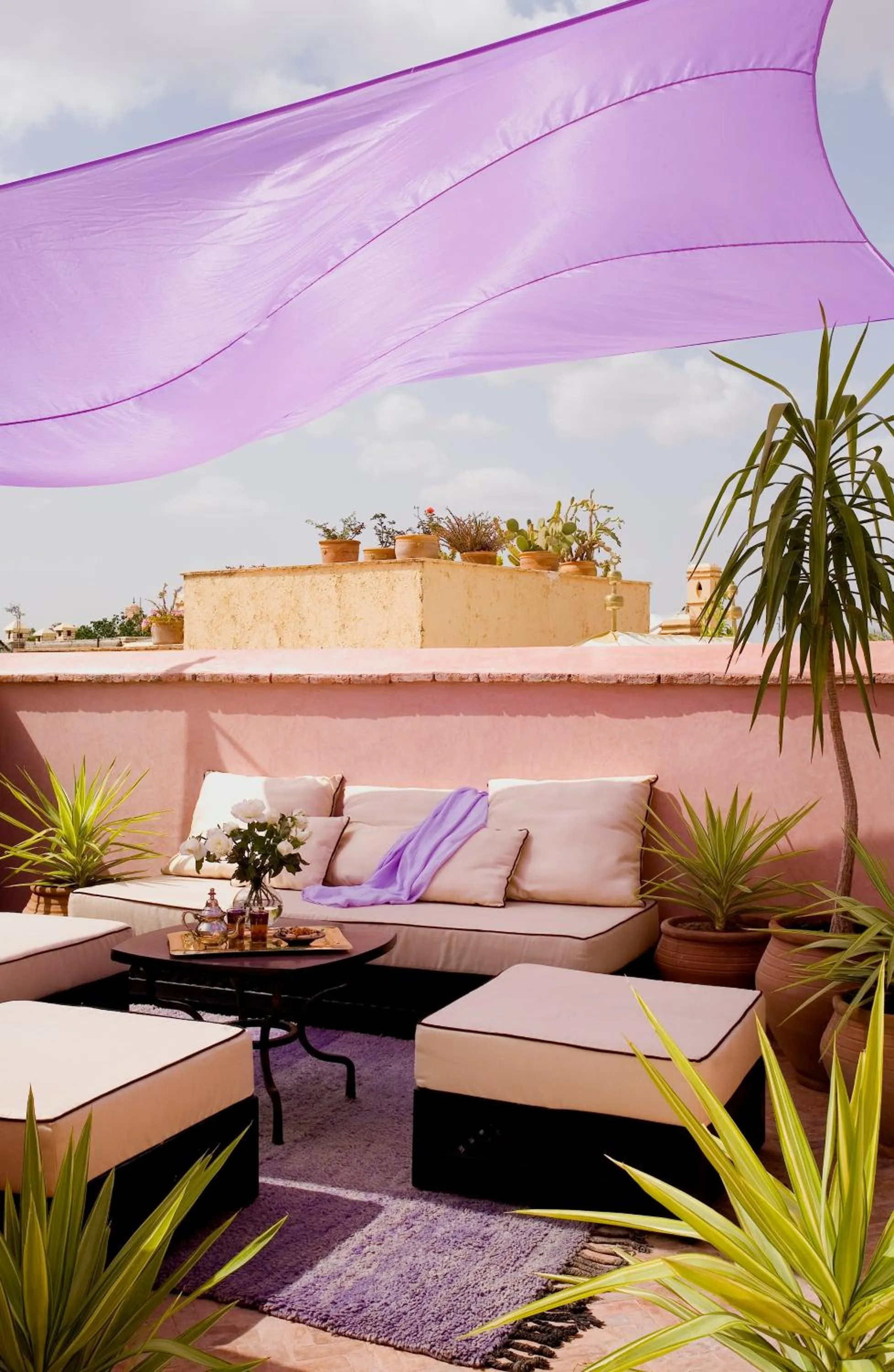Patio in Riad Meriem
