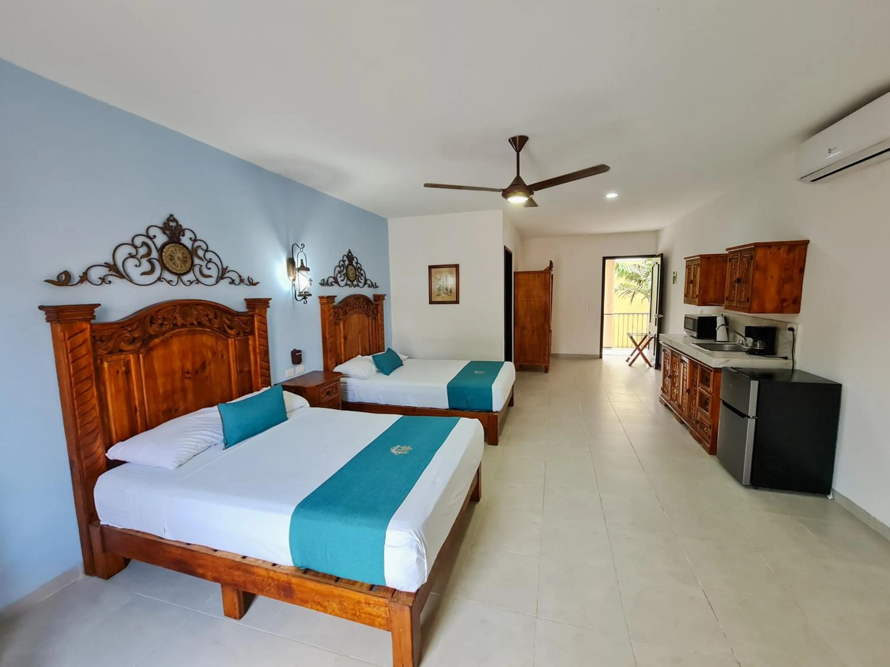 Bedroom, Bed in Hotel Fundadores