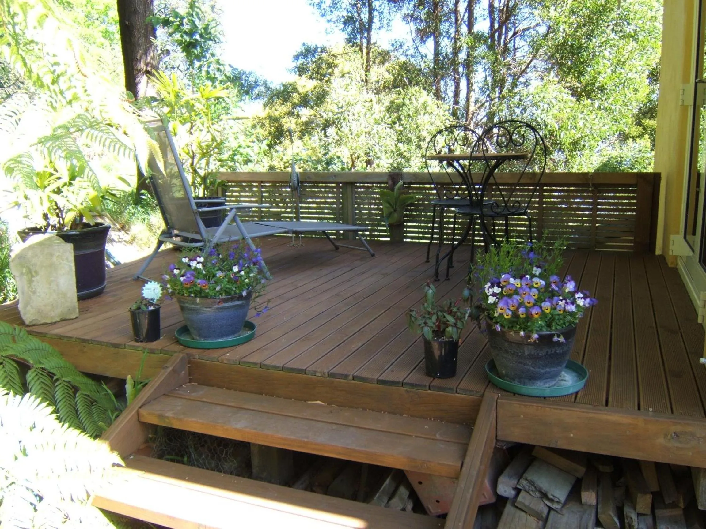 Balcony/Terrace in The Beach House Bed and Breakfast