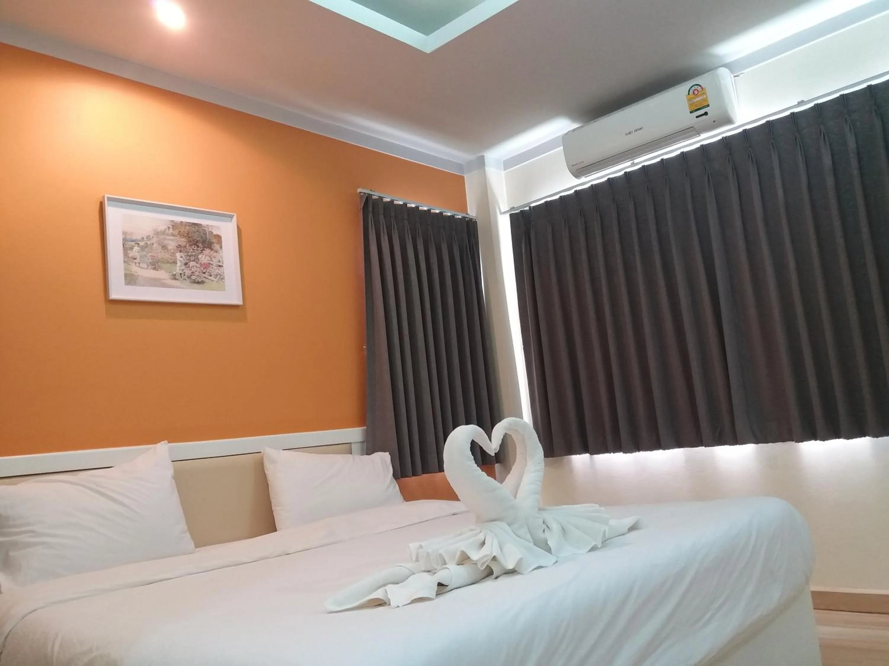 Bed in Kradang Nga Boutique Inn