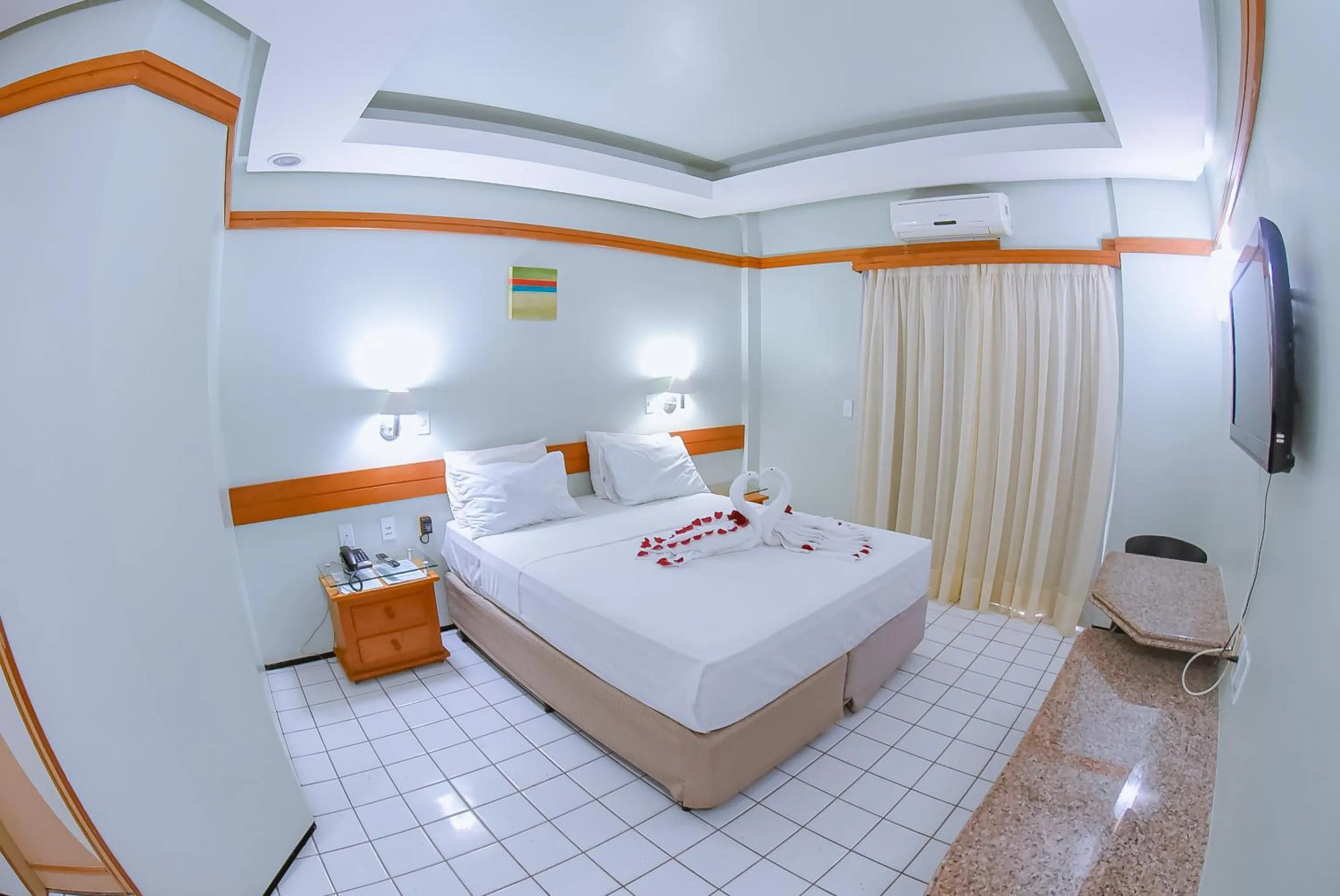 Bedroom, Bed in Hotel Praia Ponta d'Areia