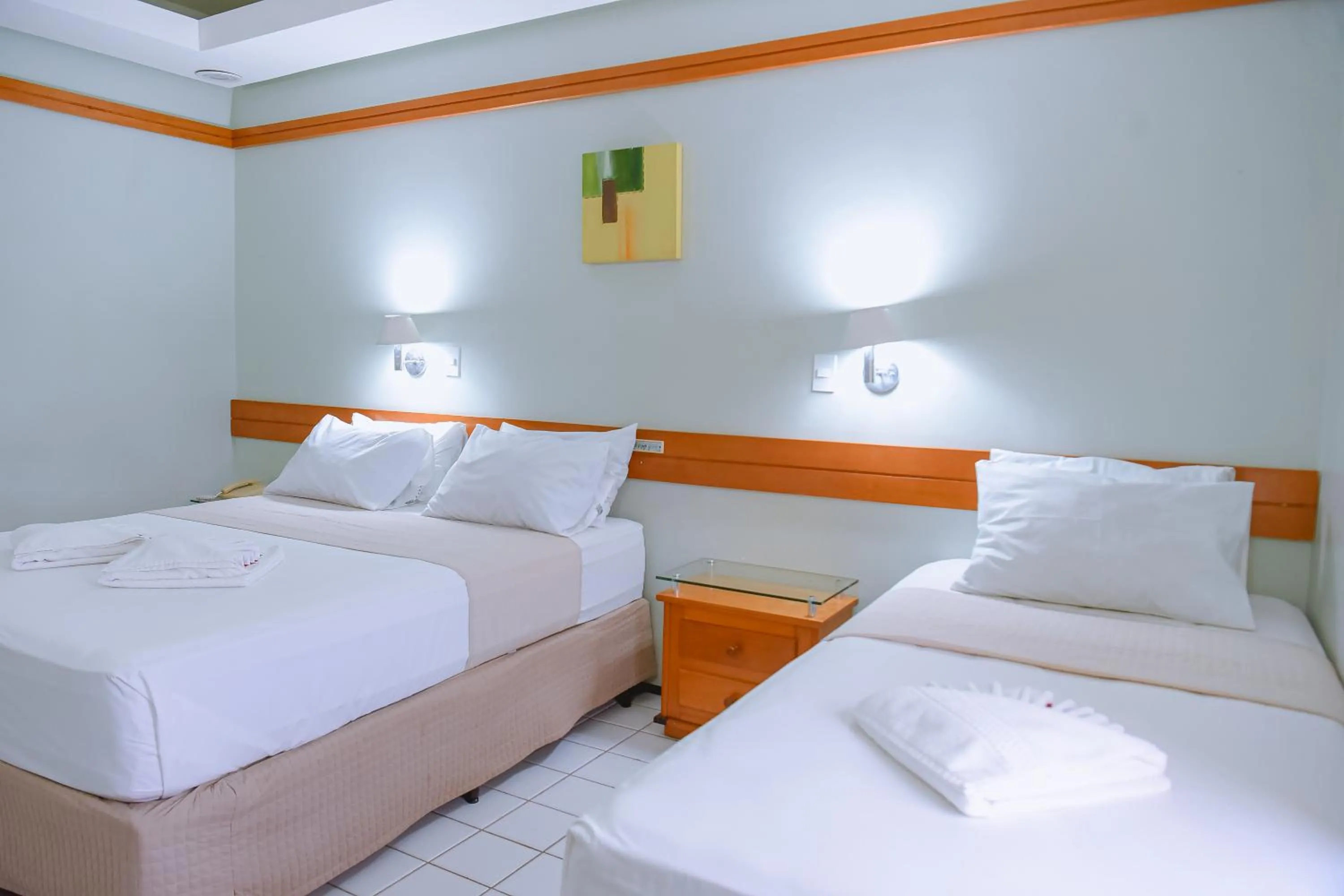 Bed in Hotel Praia Ponta d'Areia