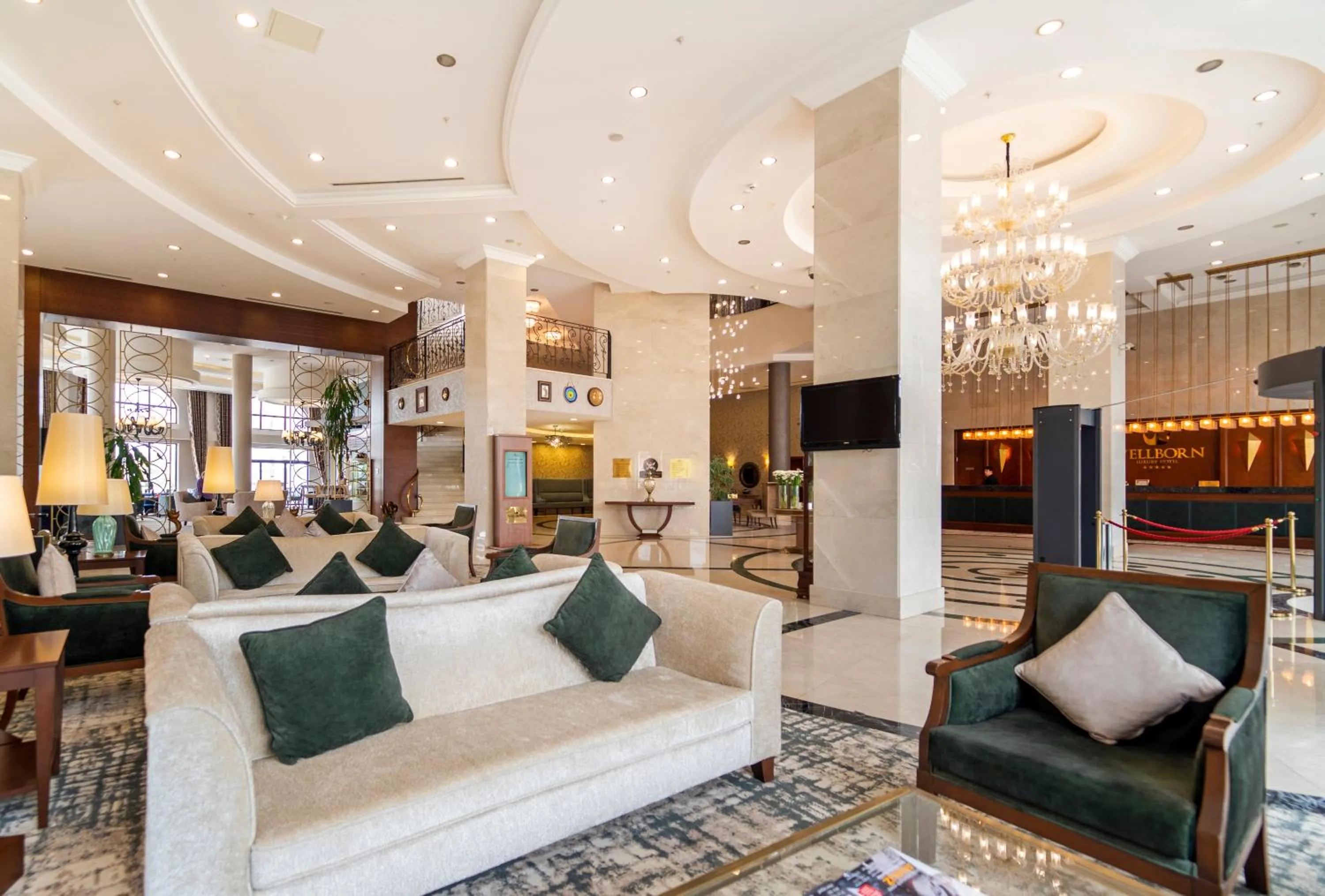 Lobby or reception in Wellborn Luxury Hotel