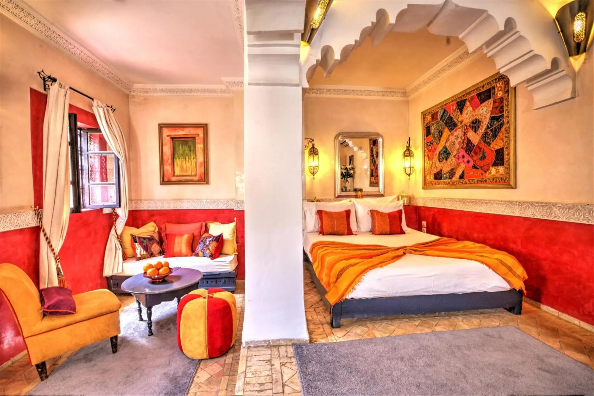 Photo of the whole room, Bed in Riad Dar El Souk