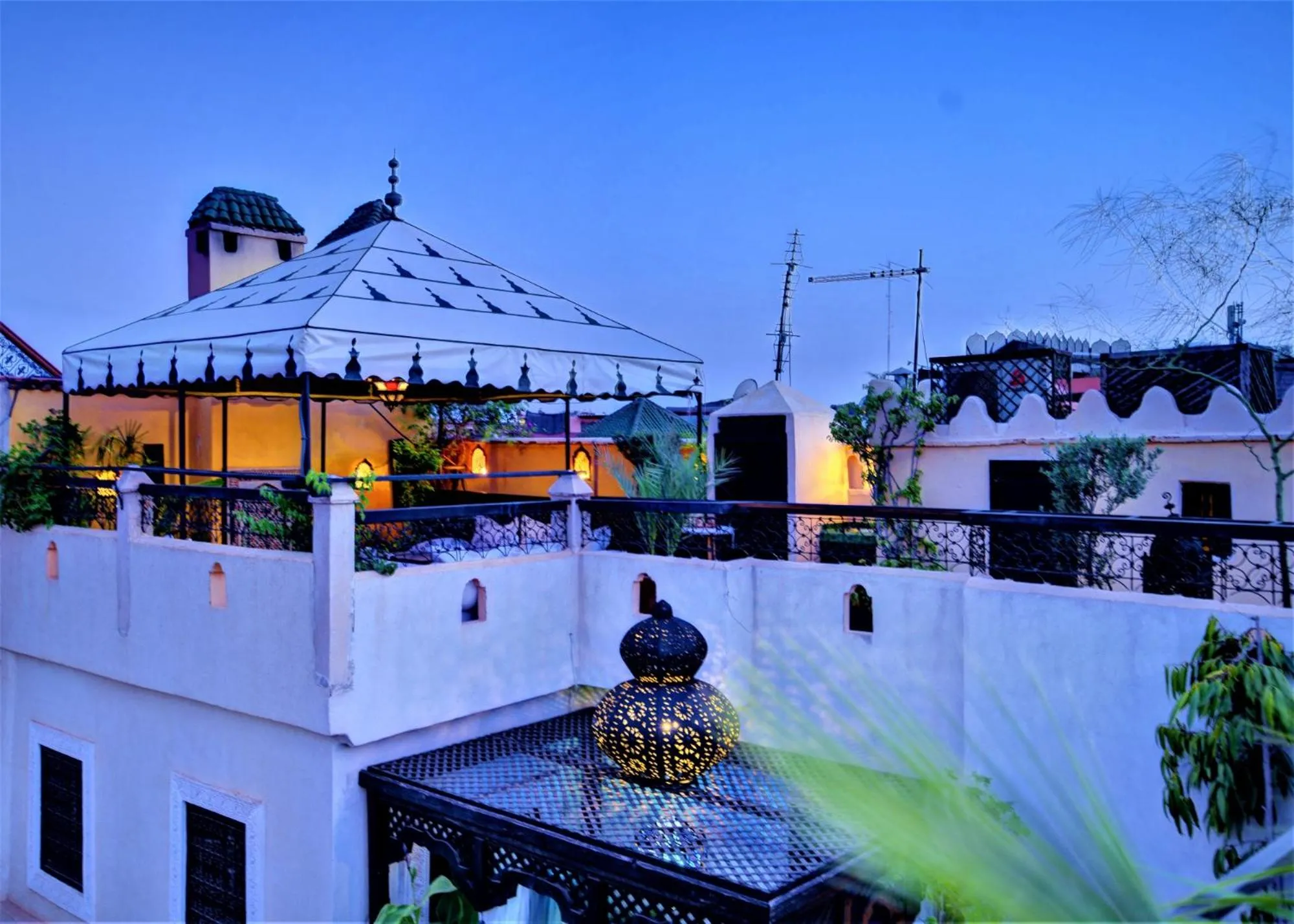 Balcony/Terrace in Riad Dar El Souk