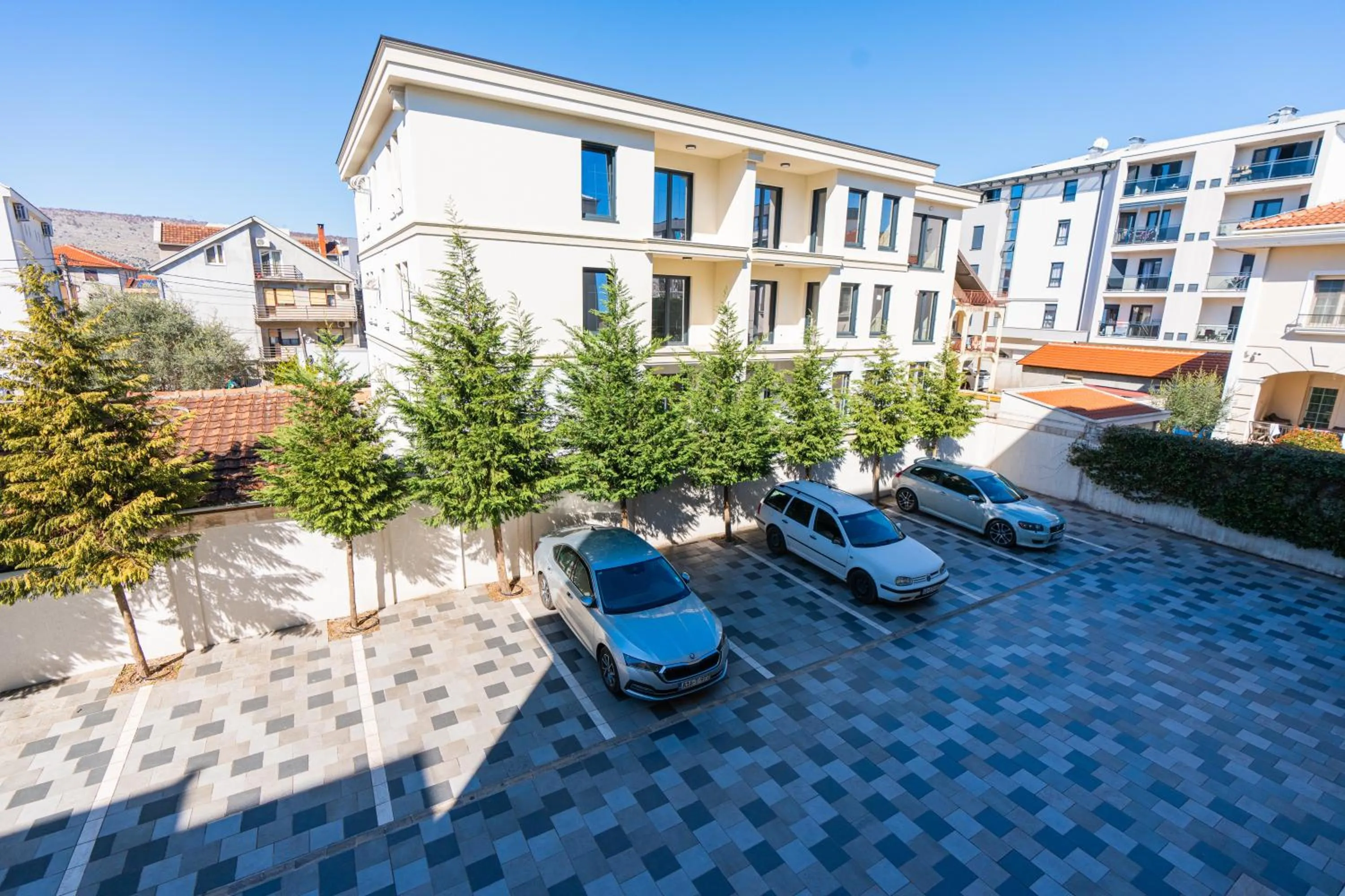 Parking in Hotel Resurs