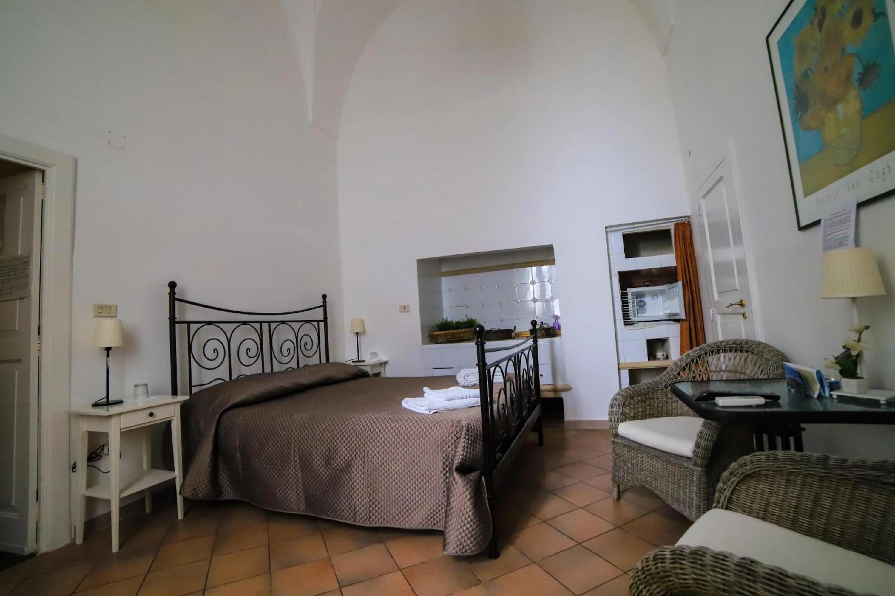 Bedroom in Palazzo Barba