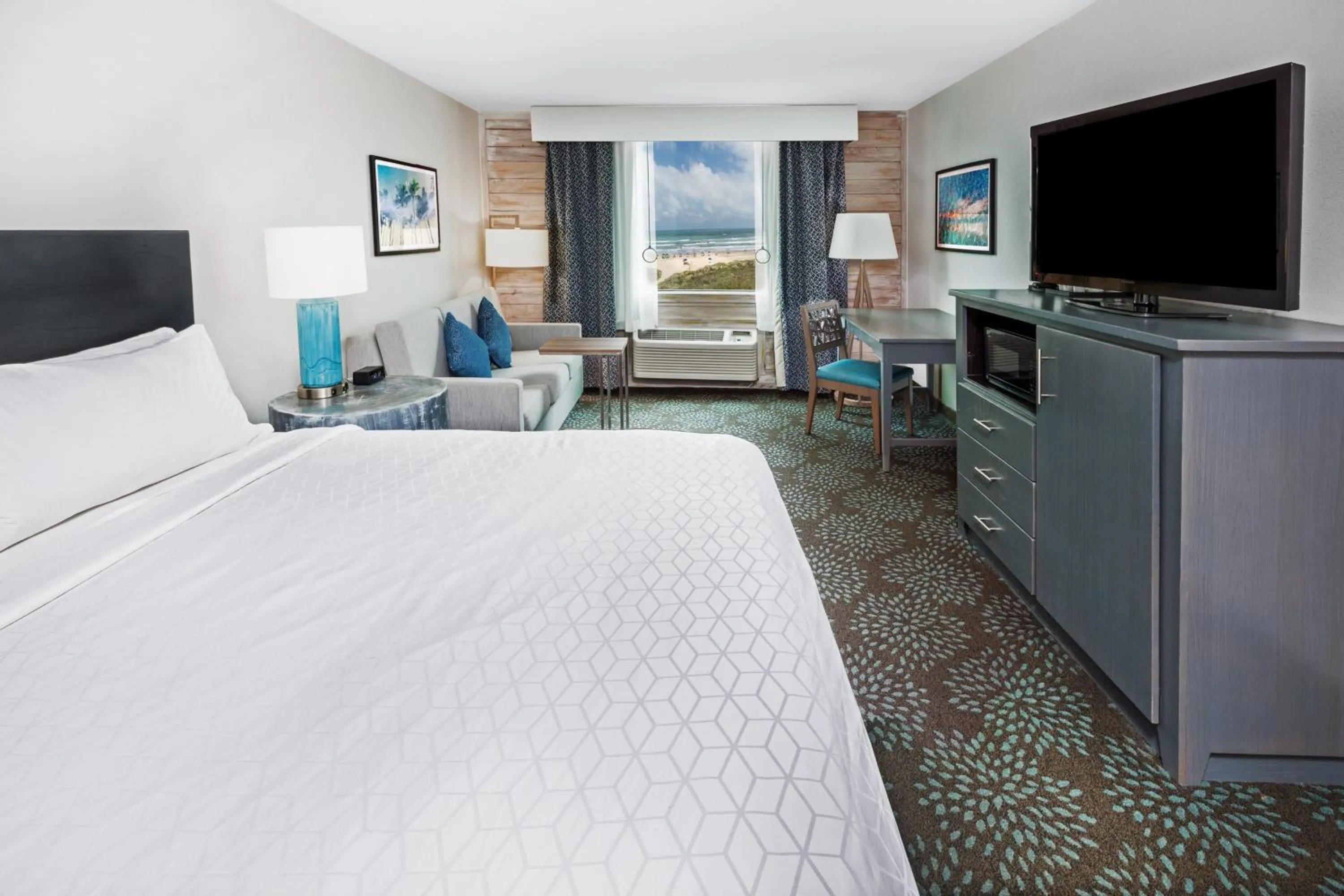 Photo of the whole room, Bed in Holiday Inn Resort South Padre Island-Beach Front by IHG
