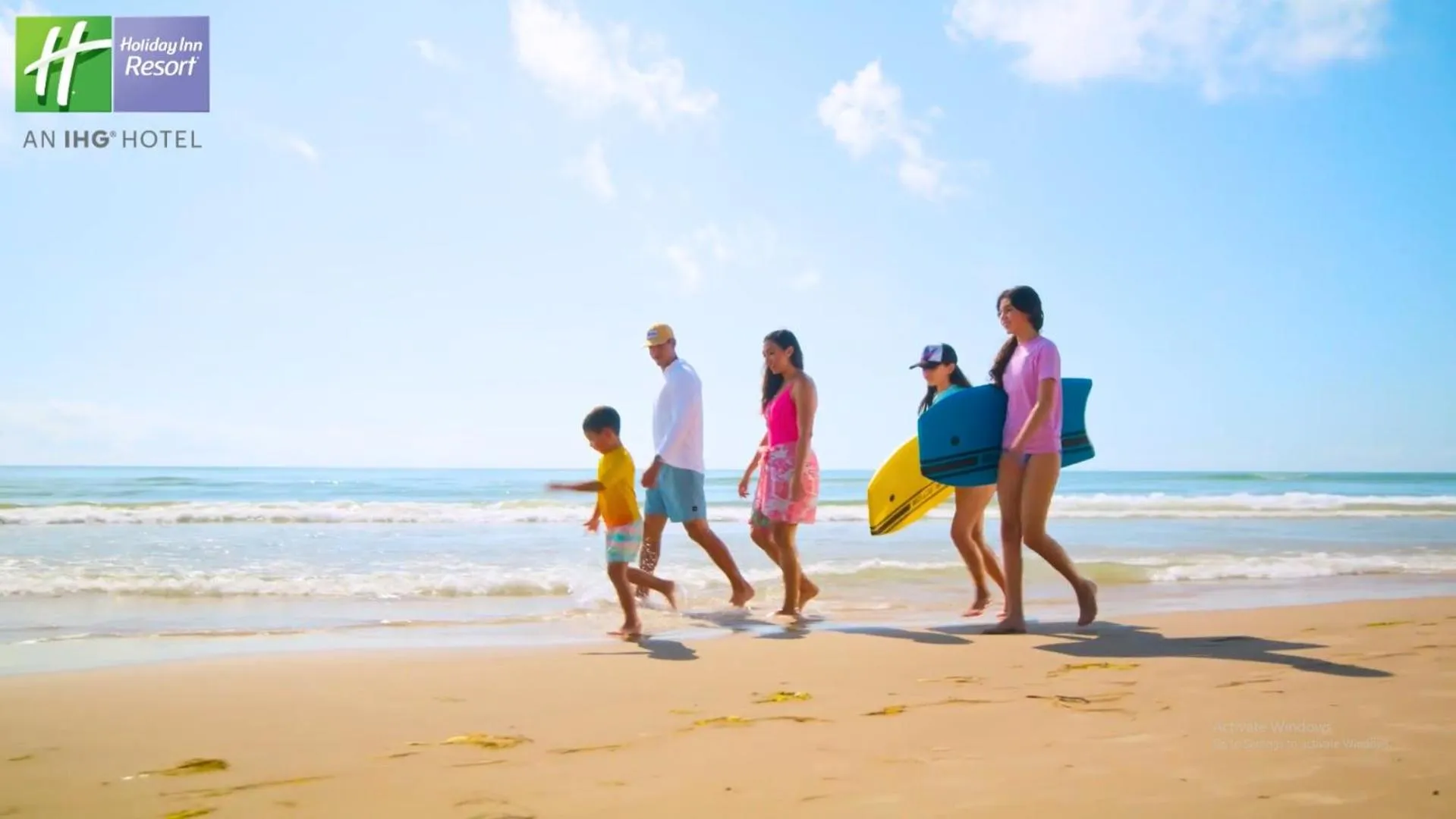 Family in Holiday Inn Resort South Padre Island-Beach Front by IHG