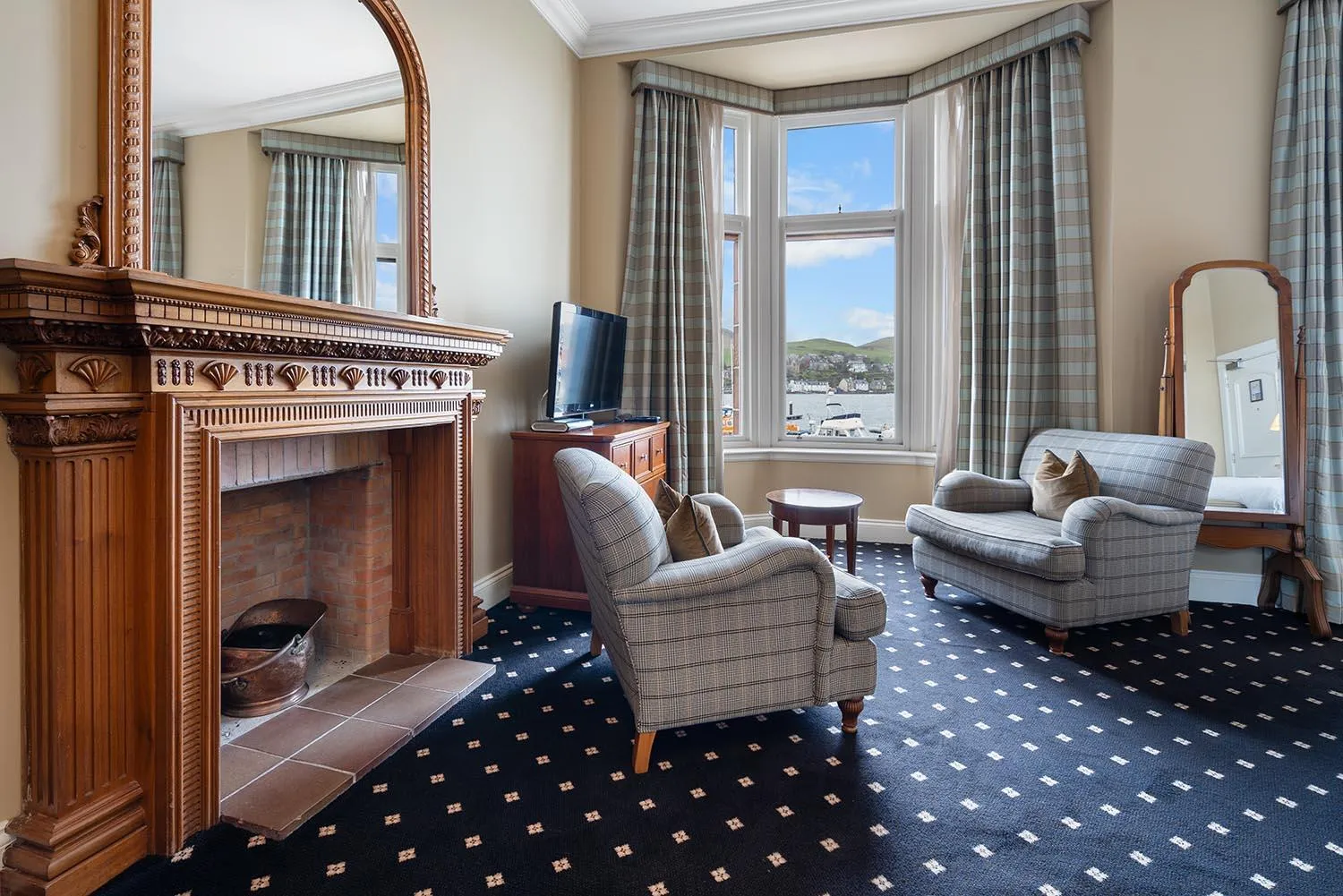 Seating area in The Royal Hotel Campbeltown