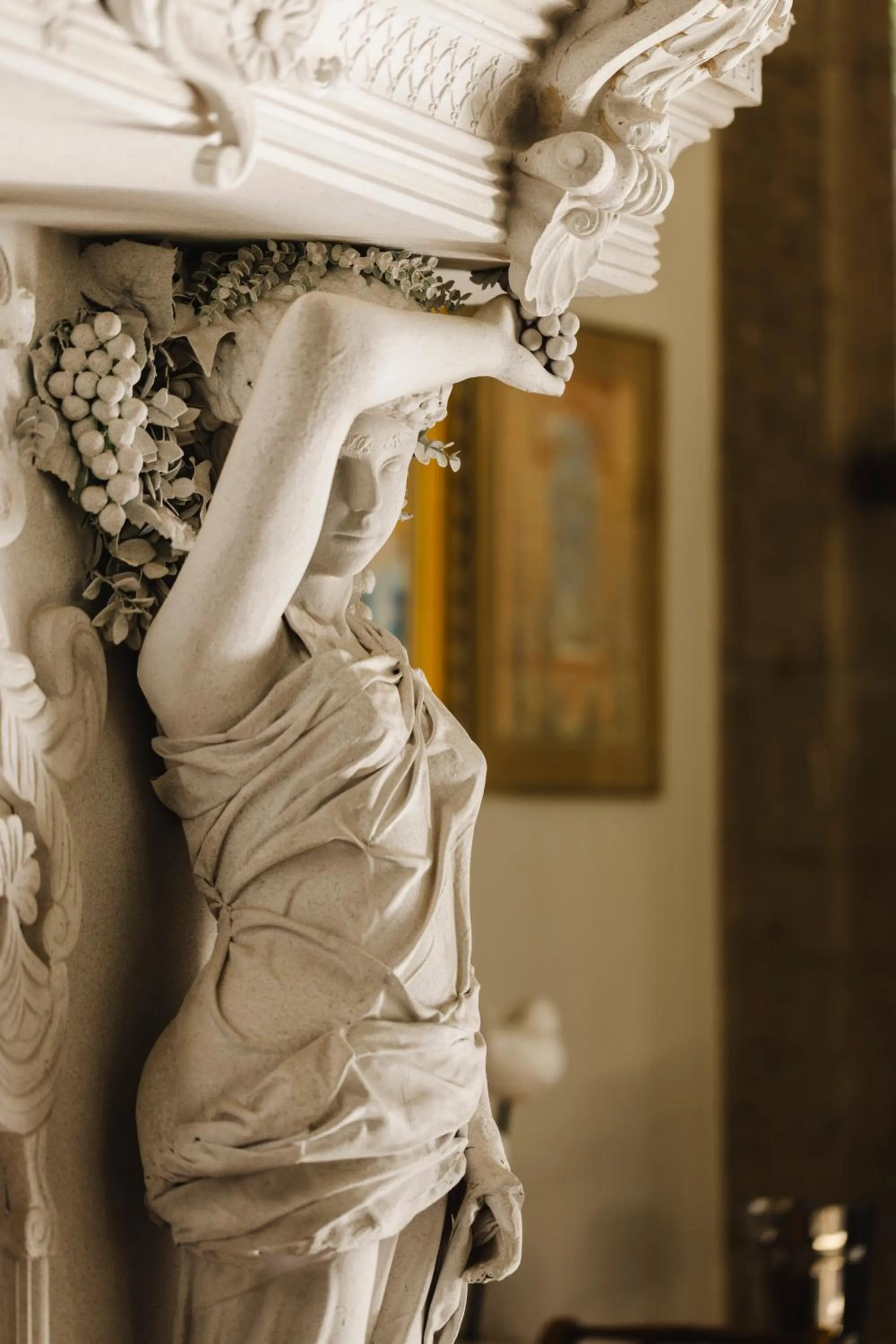 Decorative detail in Le Palais Rhoul and Spa