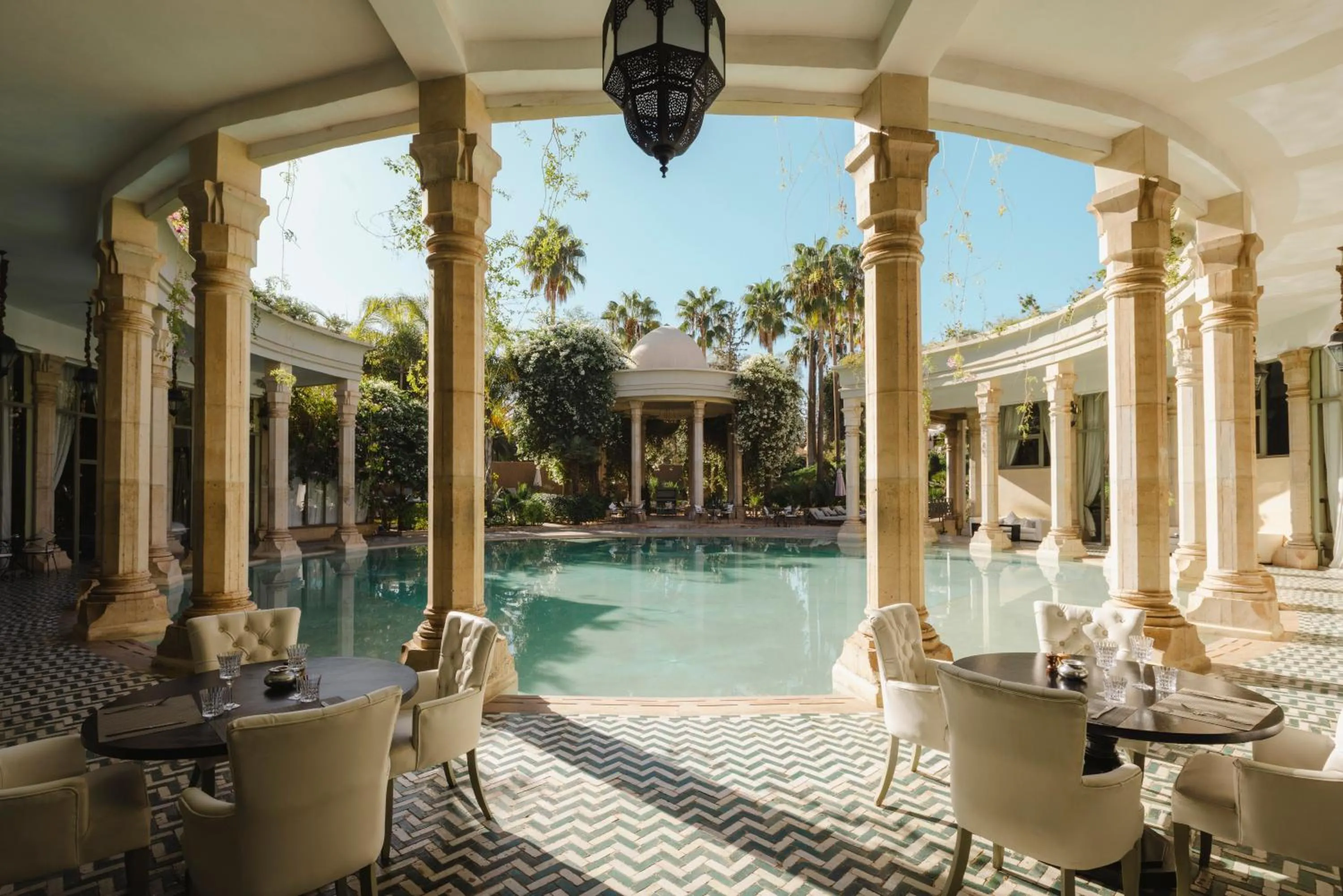 Restaurant/places to eat in Le Palais Rhoul and Spa