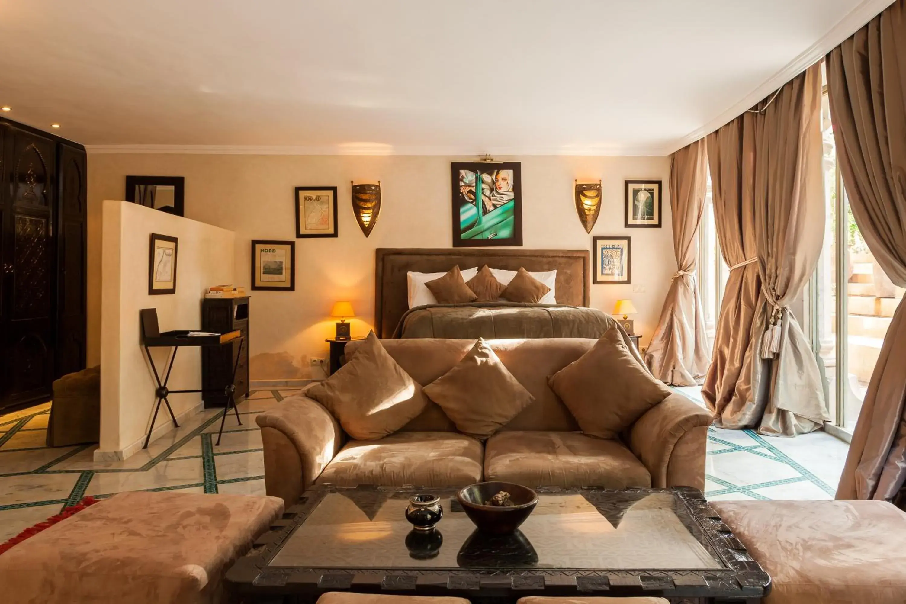 Deluxe Room (2 Adults + 1 Child) in Le Palais Rhoul and Spa Deluxe Room (2 Adults + 1 Child) in Le Palais Rhoul and Spa