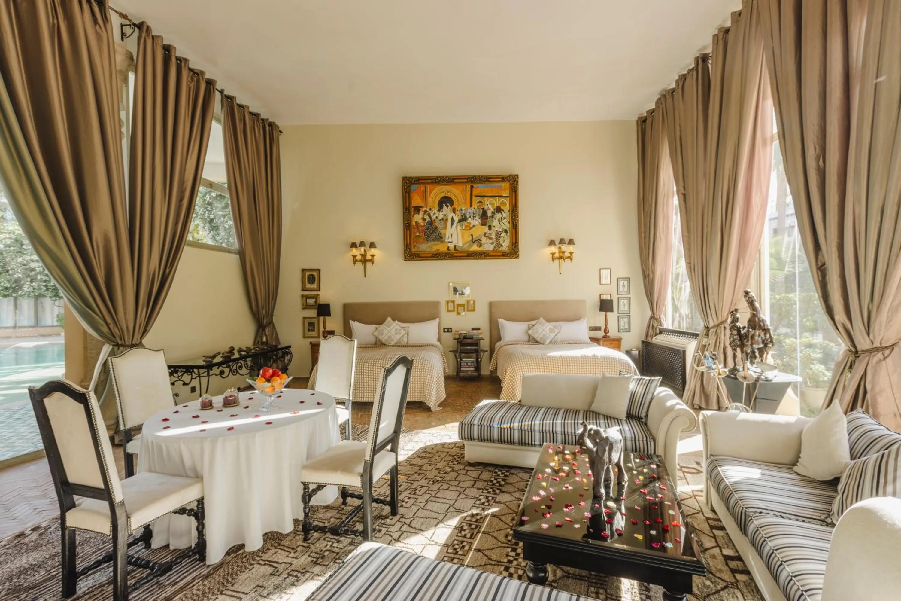 Photo of the whole room in Le Palais Rhoul and Spa