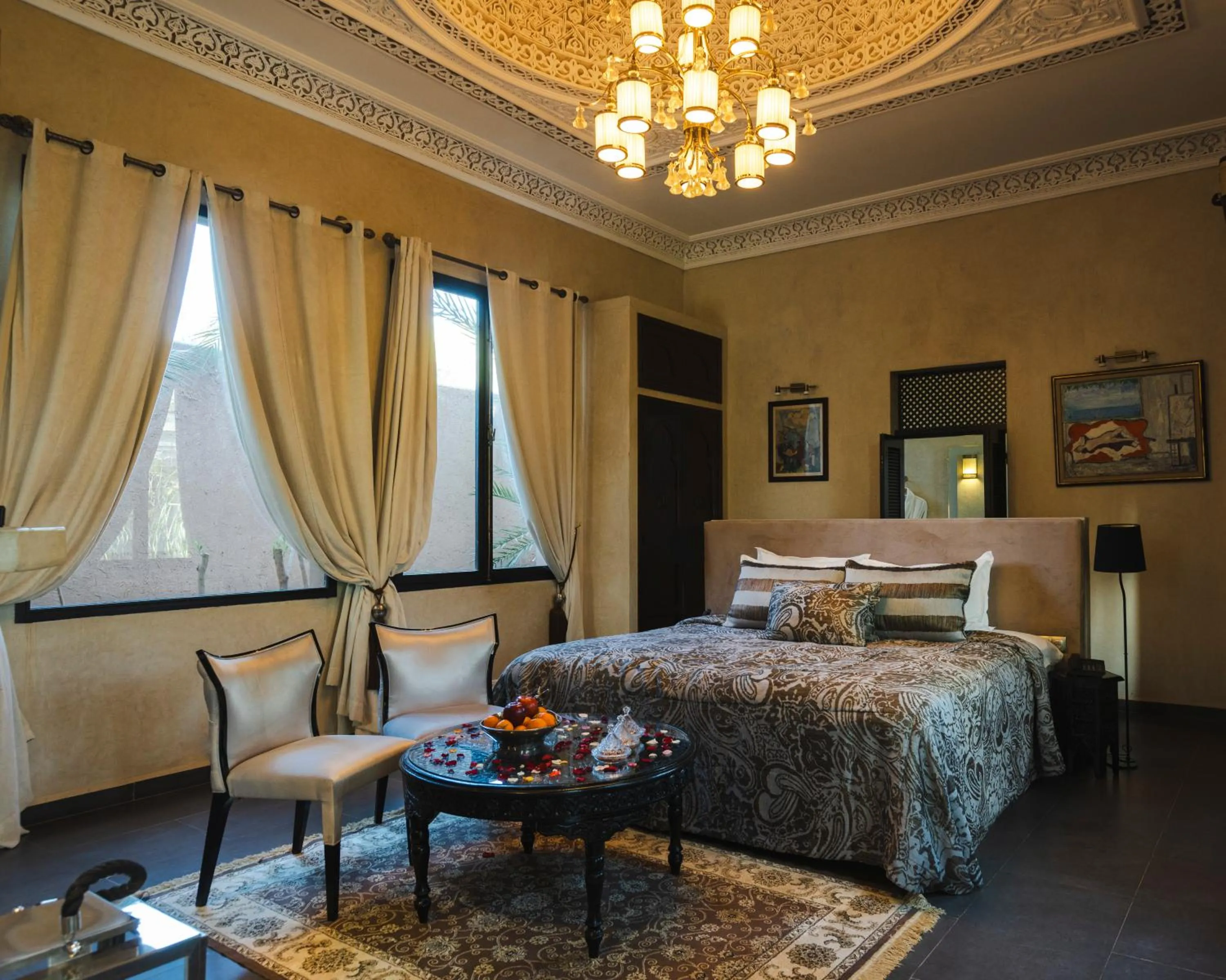 Bedroom in Le Palais Rhoul and Spa