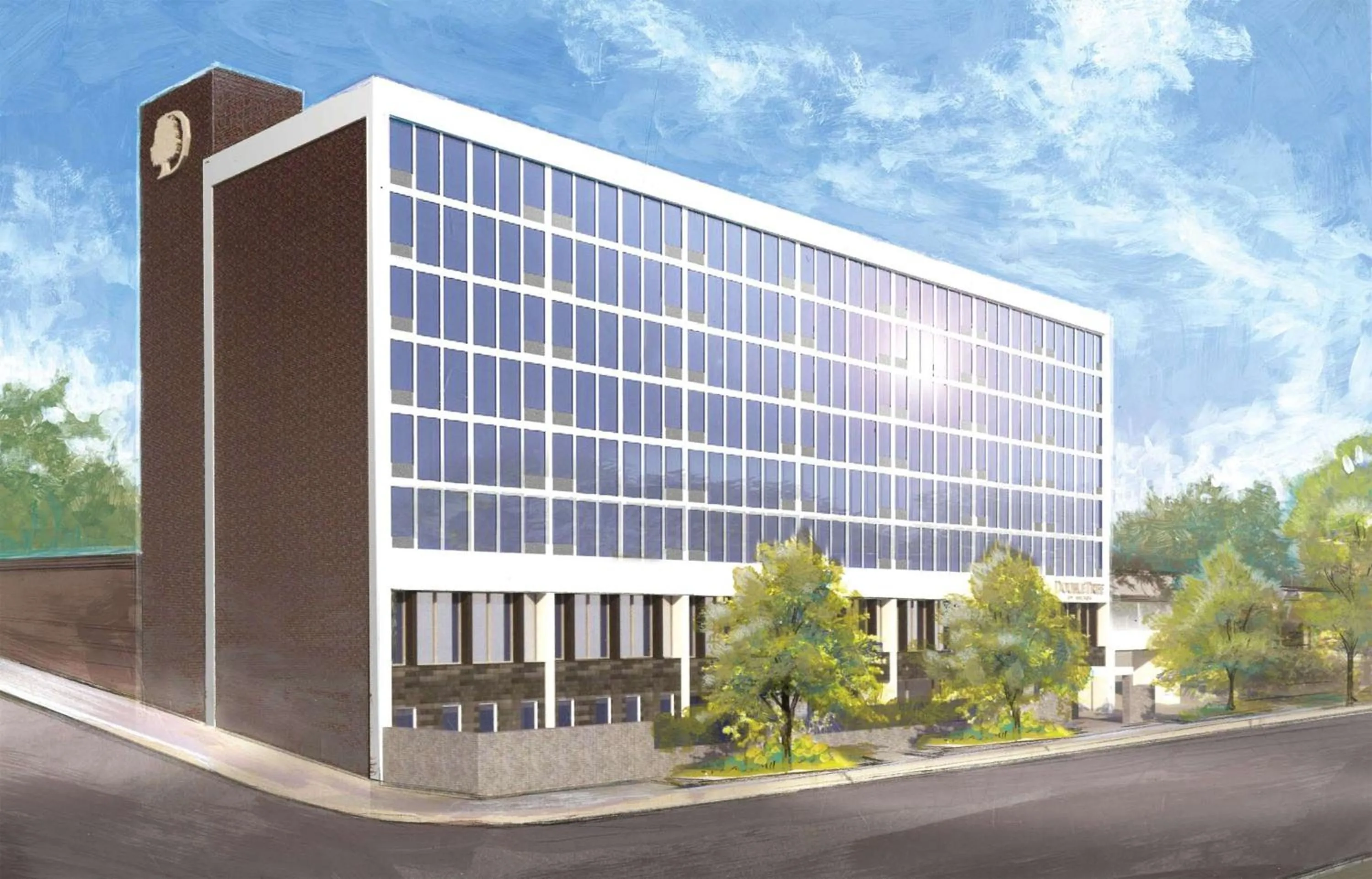 Property building in Doubletree By Hilton Jamestown, Ny