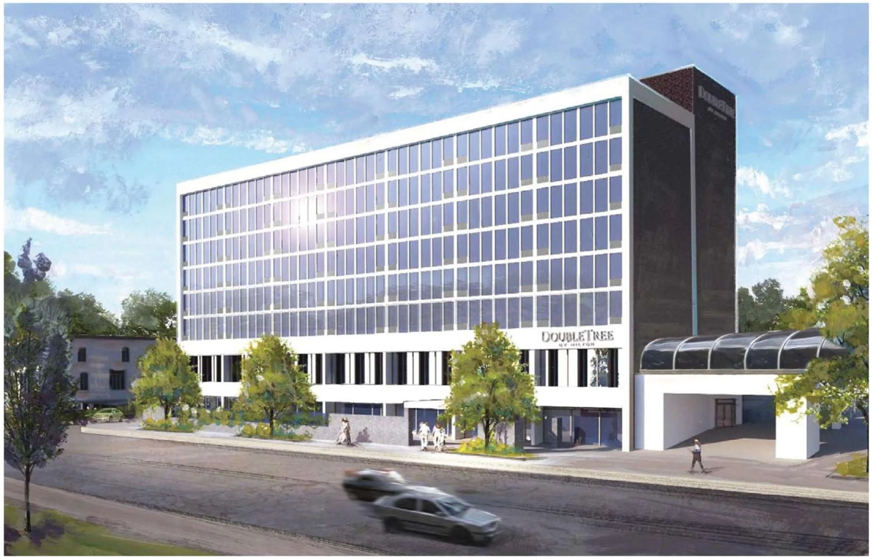 Property building in Doubletree By Hilton Jamestown, Ny