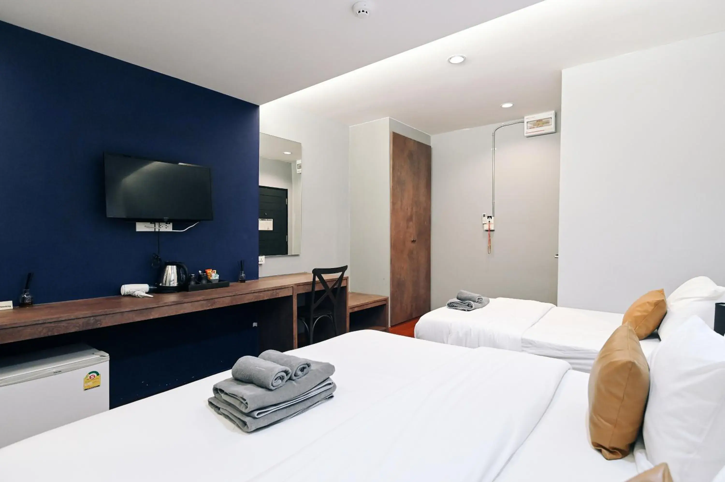 Double Room with Balcony (3 Adults) in Castle Black Bangkok Double Room with Balcony (3 Adults) in Castle Black Bangkok