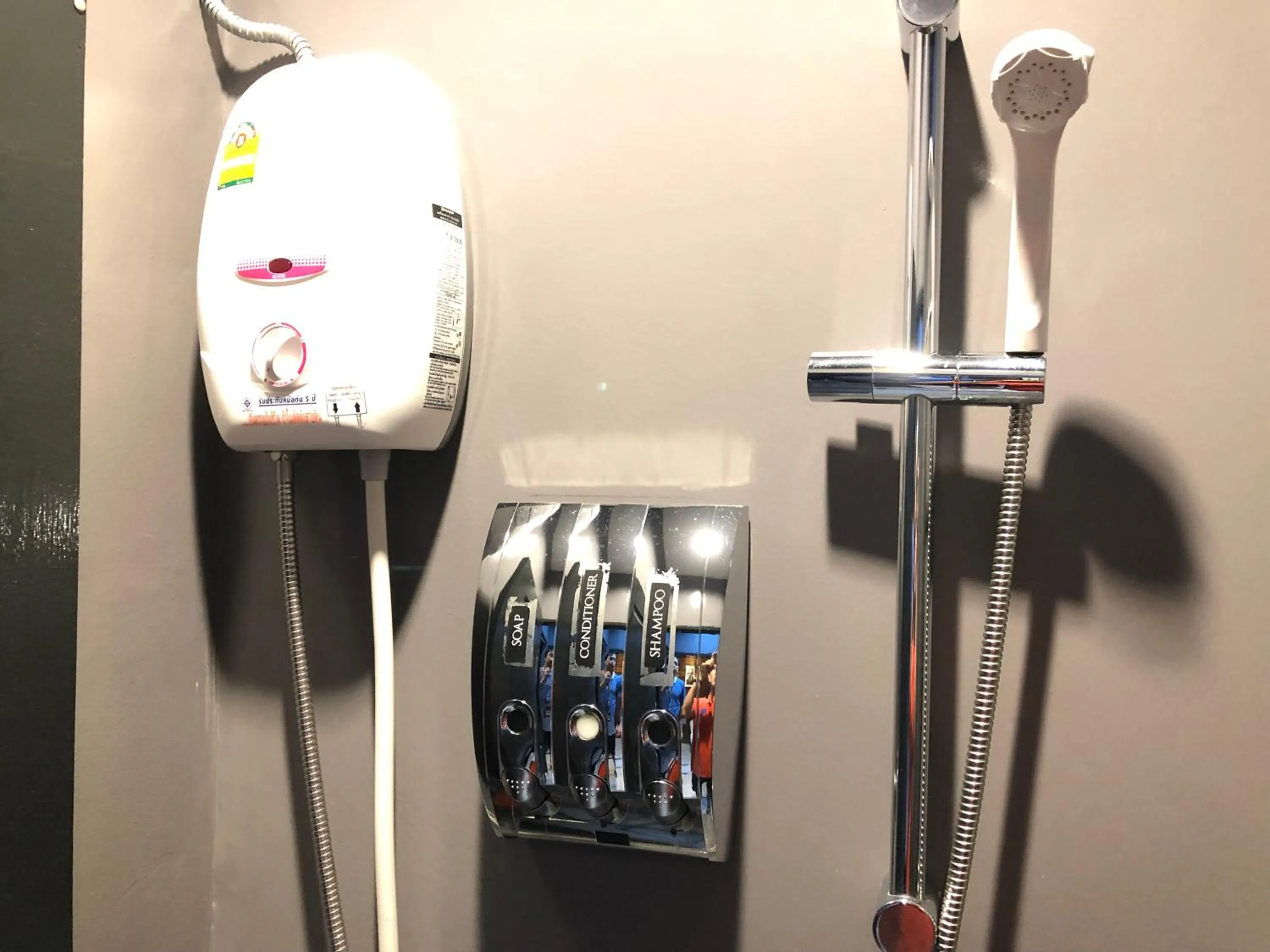 Shower in Castle Black Bangkok