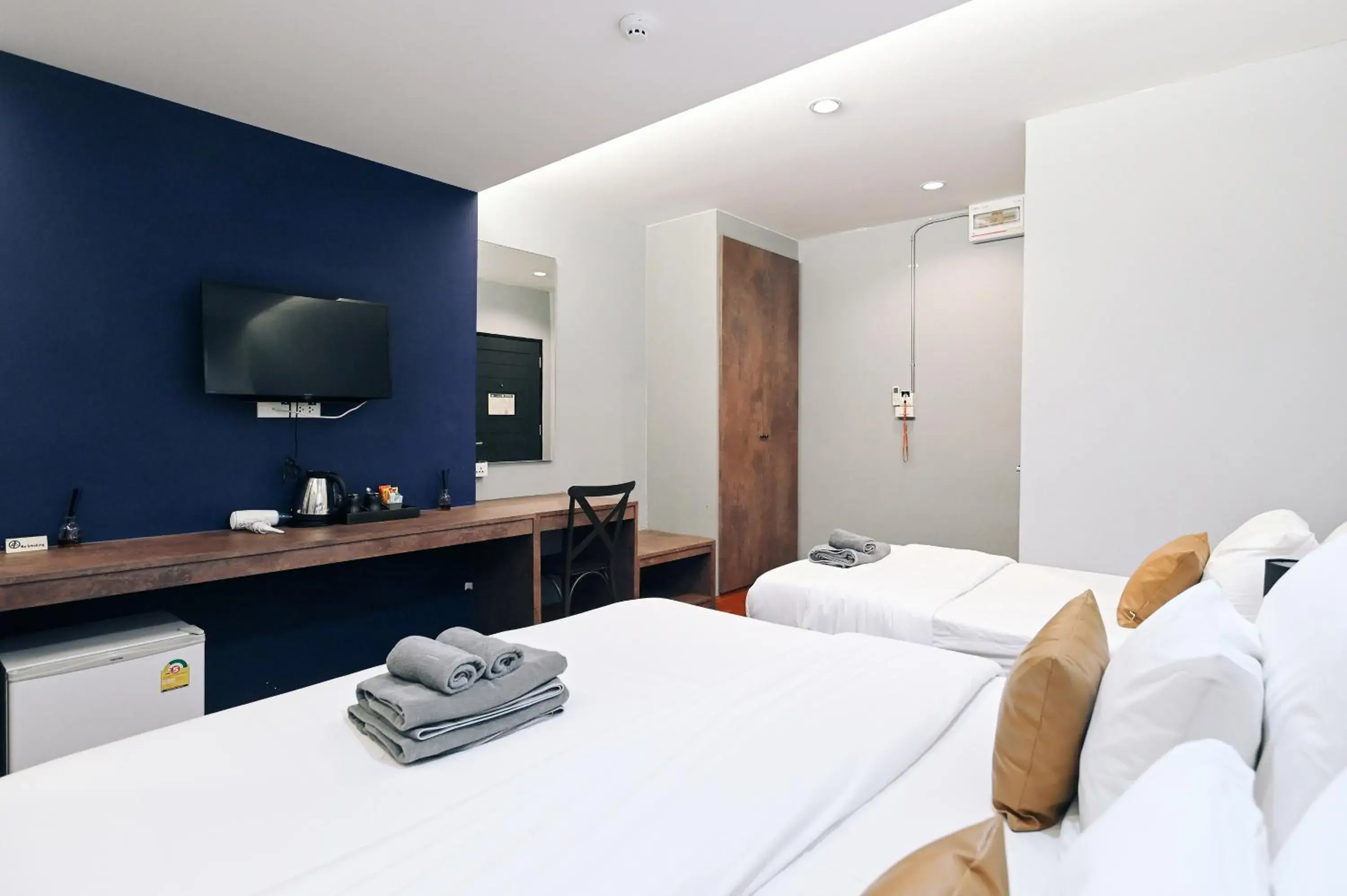 Double Room with Balcony (3 Adults) in Castle Black Bangkok Double Room with Balcony (3 Adults) in Castle Black Bangkok