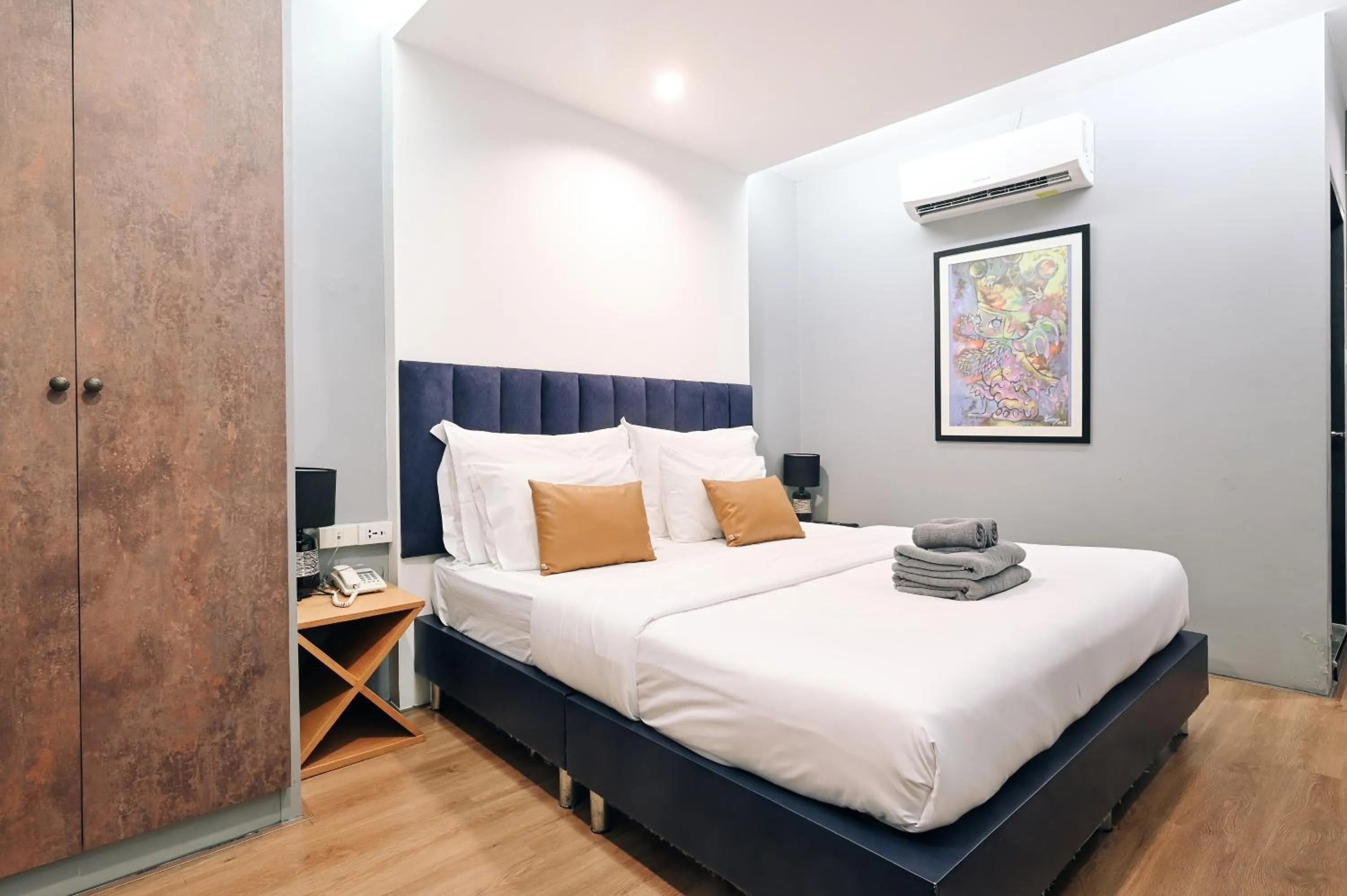 Bed in Castle Black Bangkok