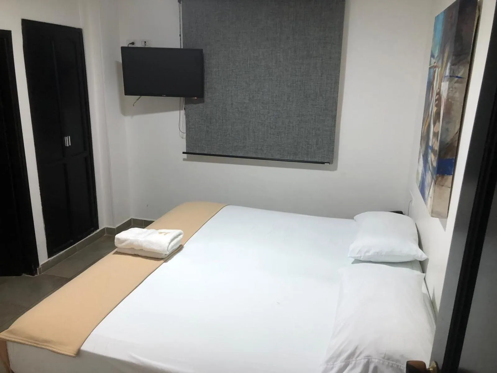 Bed in Hotel Tayromar