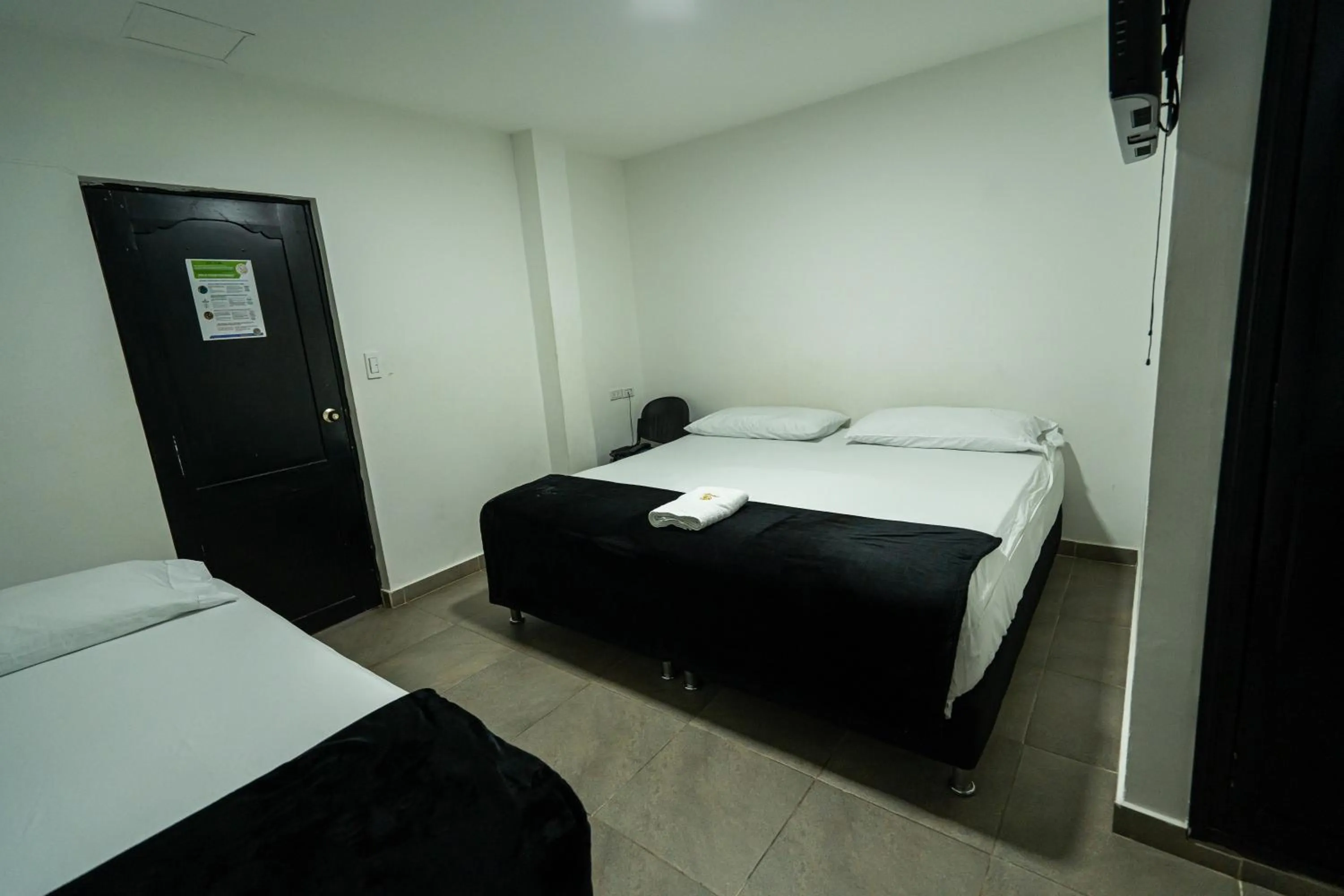 Bed in Hotel Tayromar