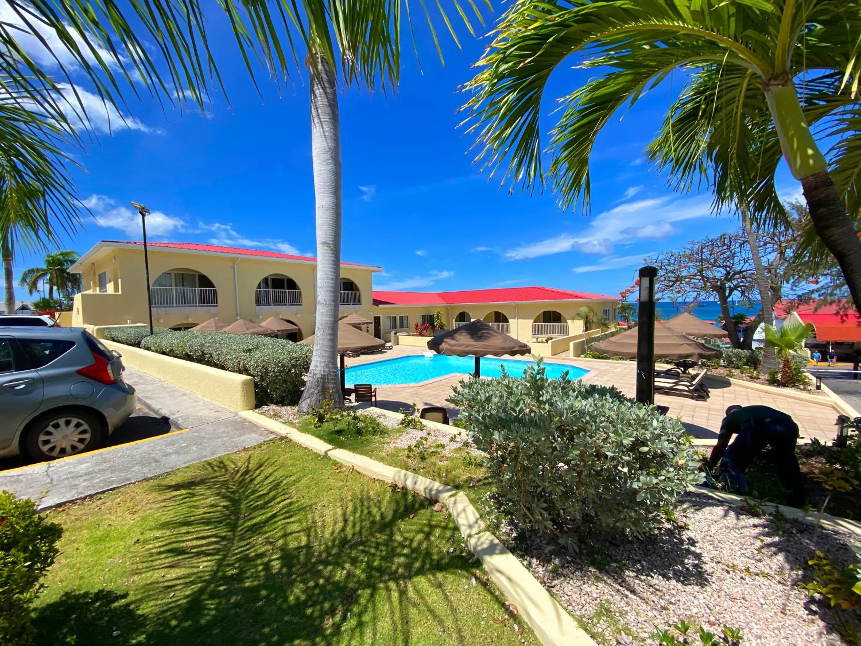 Swimming pool in Simpson Bay Resort Marina & Spa