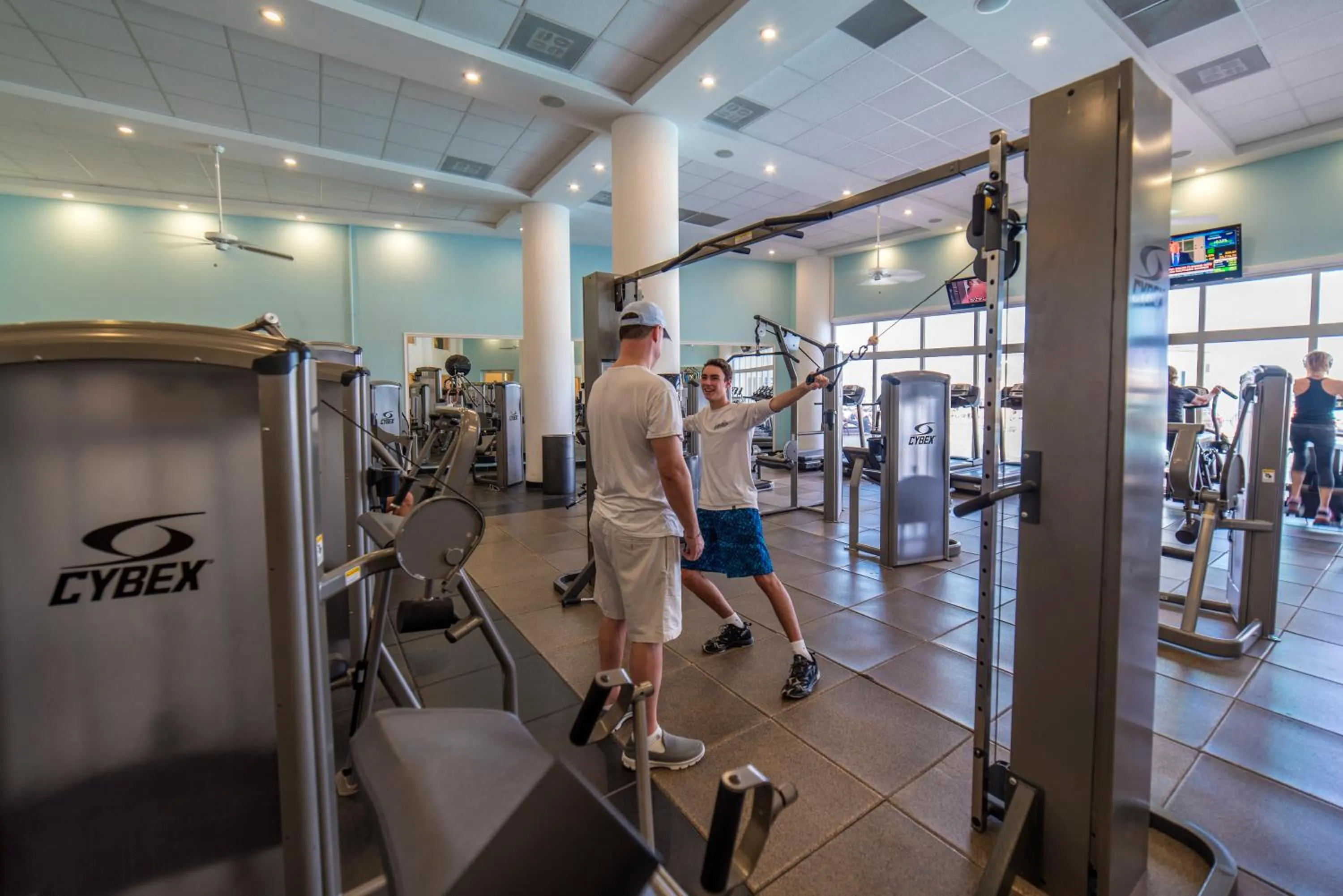 Fitness centre/facilities in Simpson Bay Resort Marina & Spa