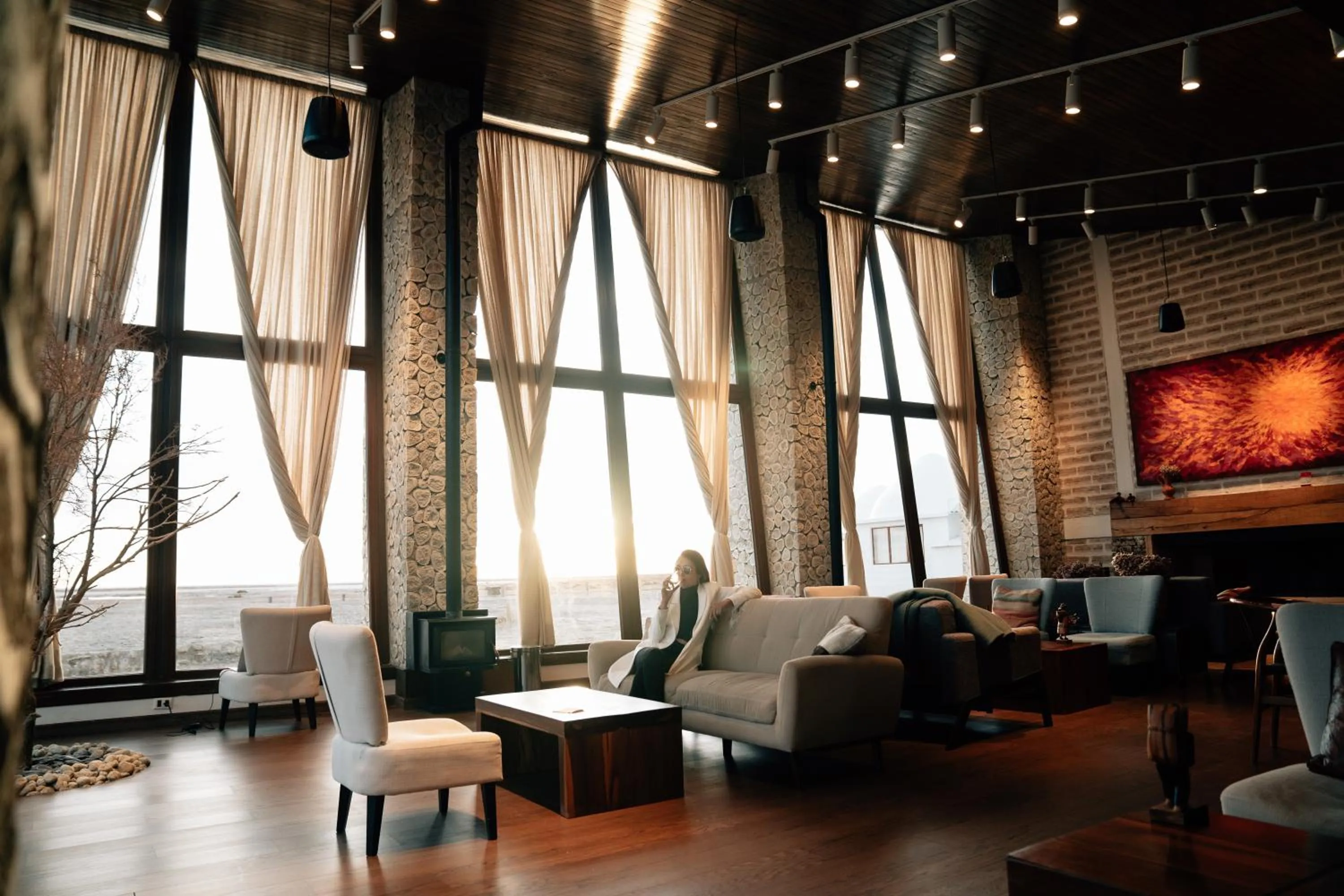 Living room in Hotel Palacio de Sal