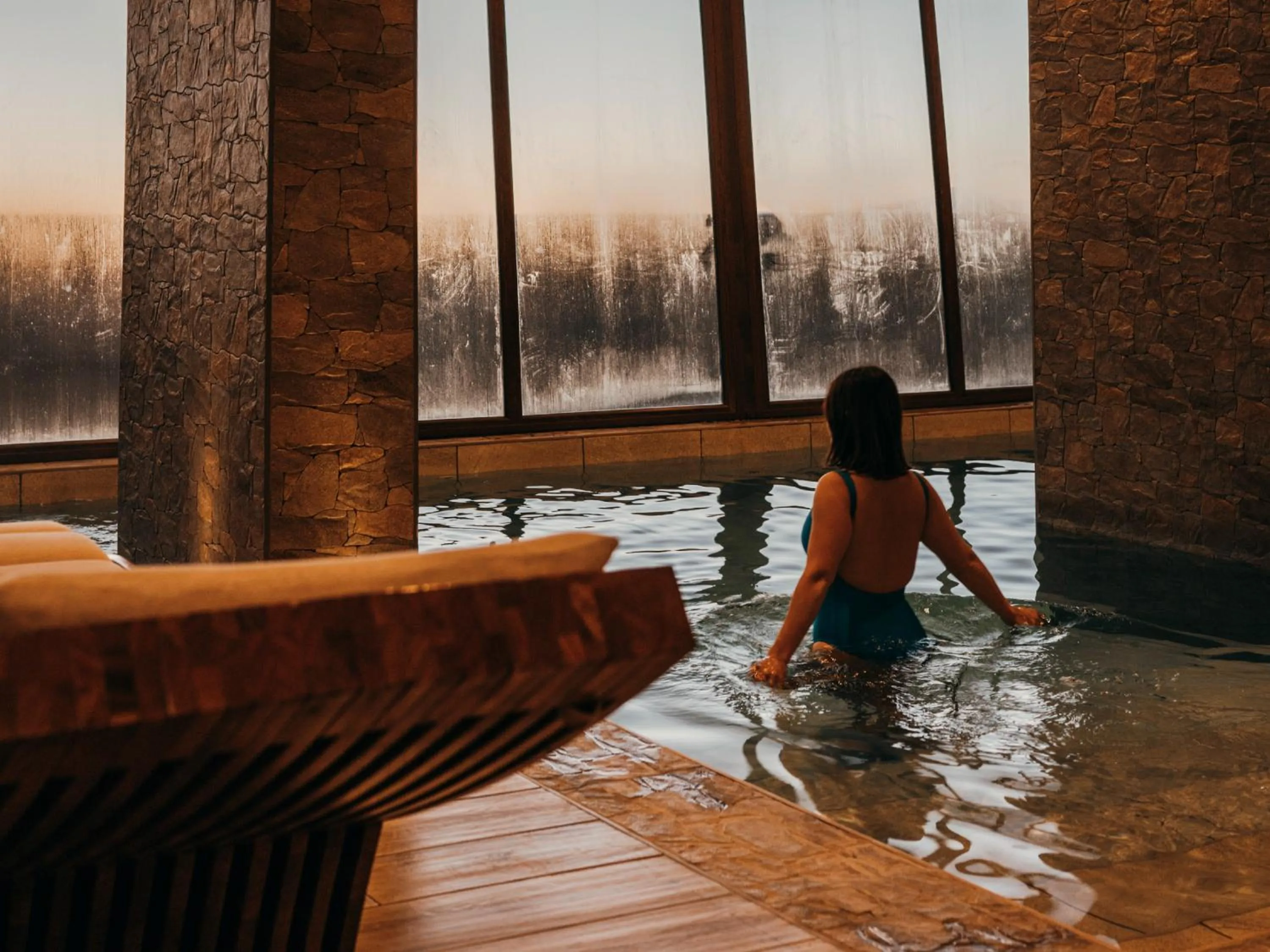 Swimming pool in Hotel Palacio de Sal