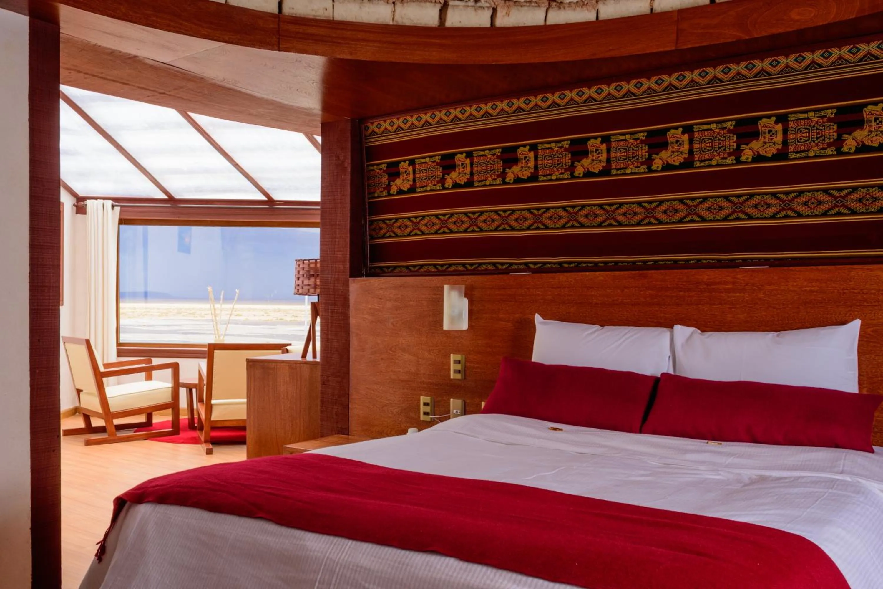 Living room, Bed in Hotel Palacio de Sal