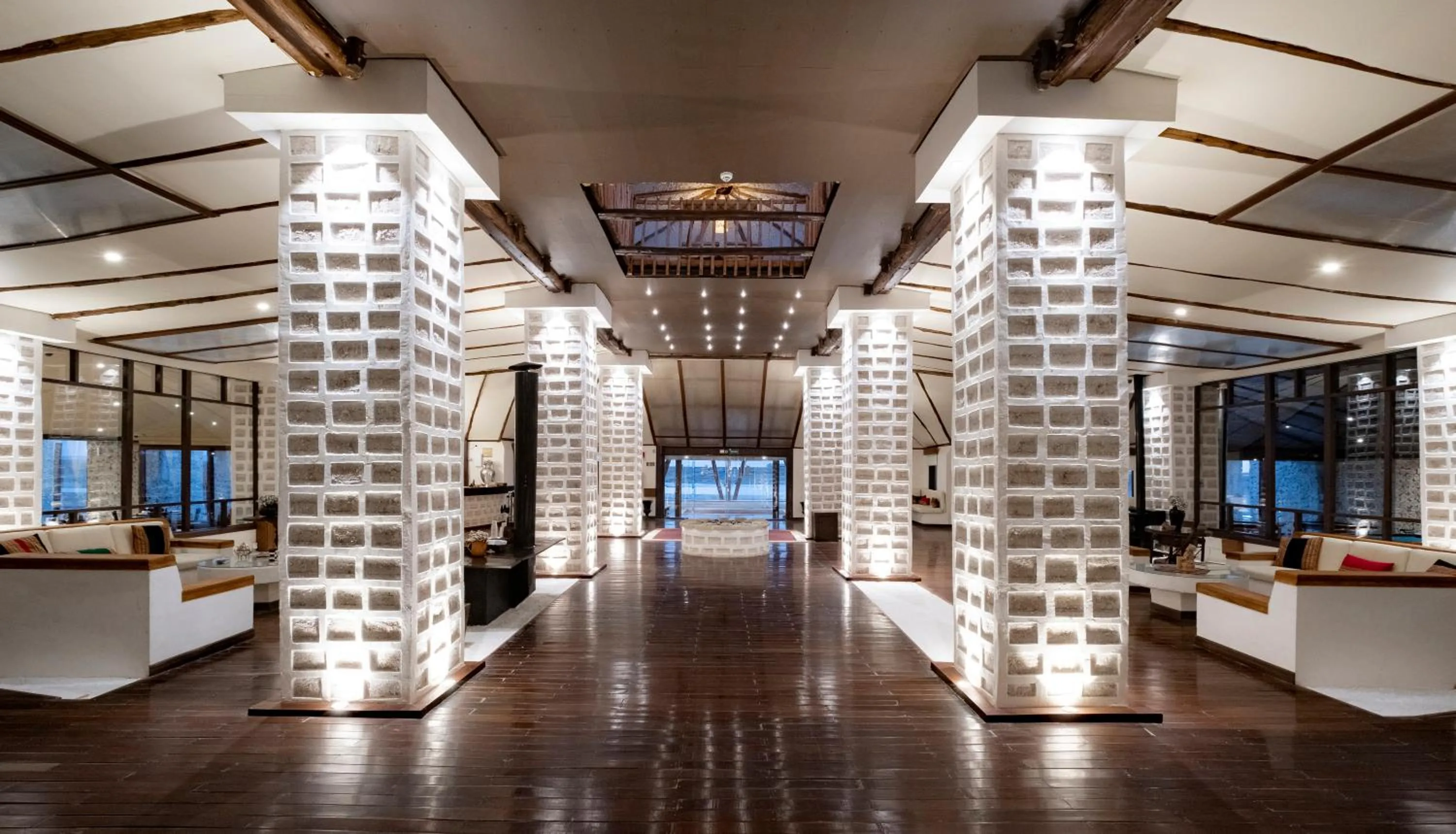 Lobby or reception in Hotel Palacio de Sal