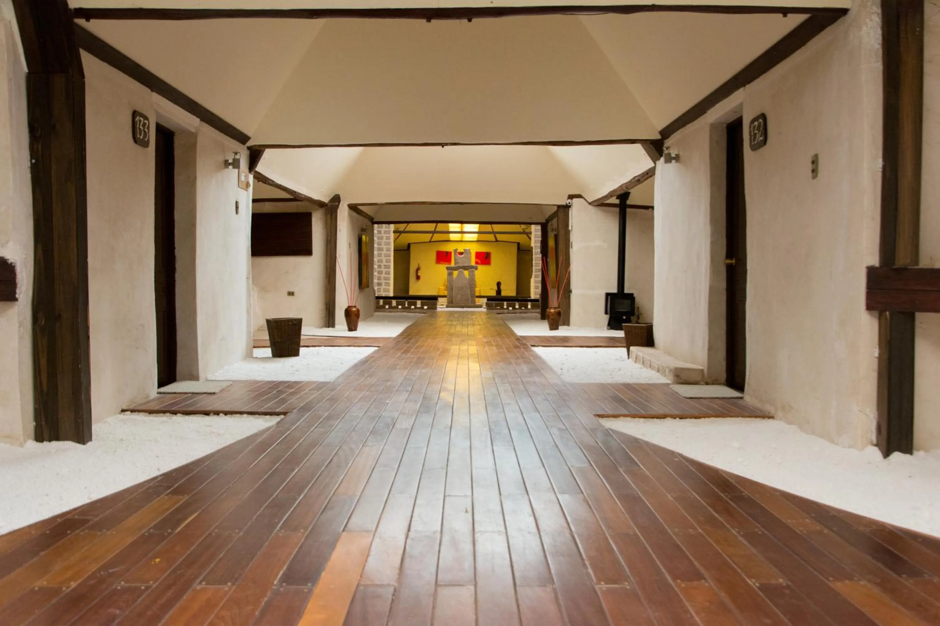 Decorative detail in Hotel Palacio de Sal