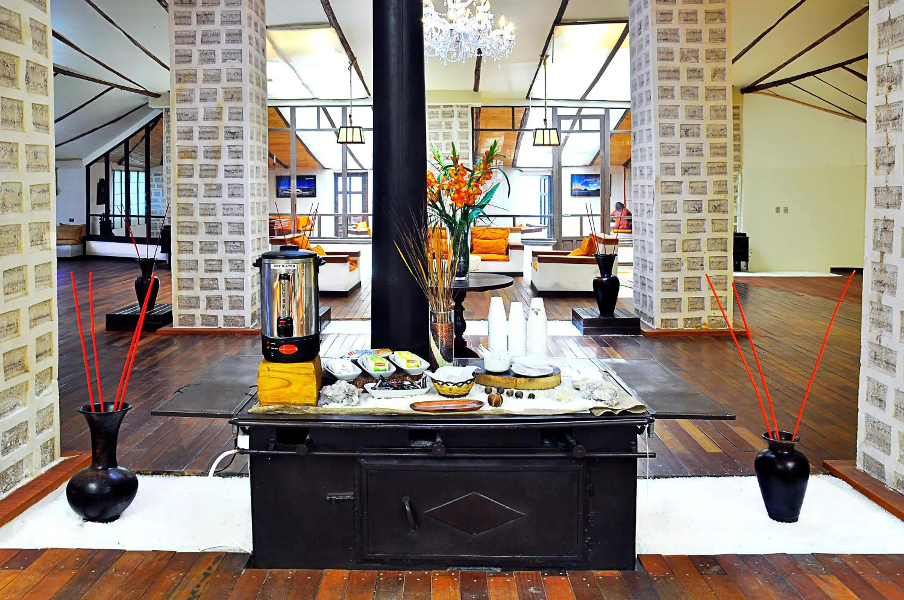 Decorative detail in Hotel Palacio de Sal