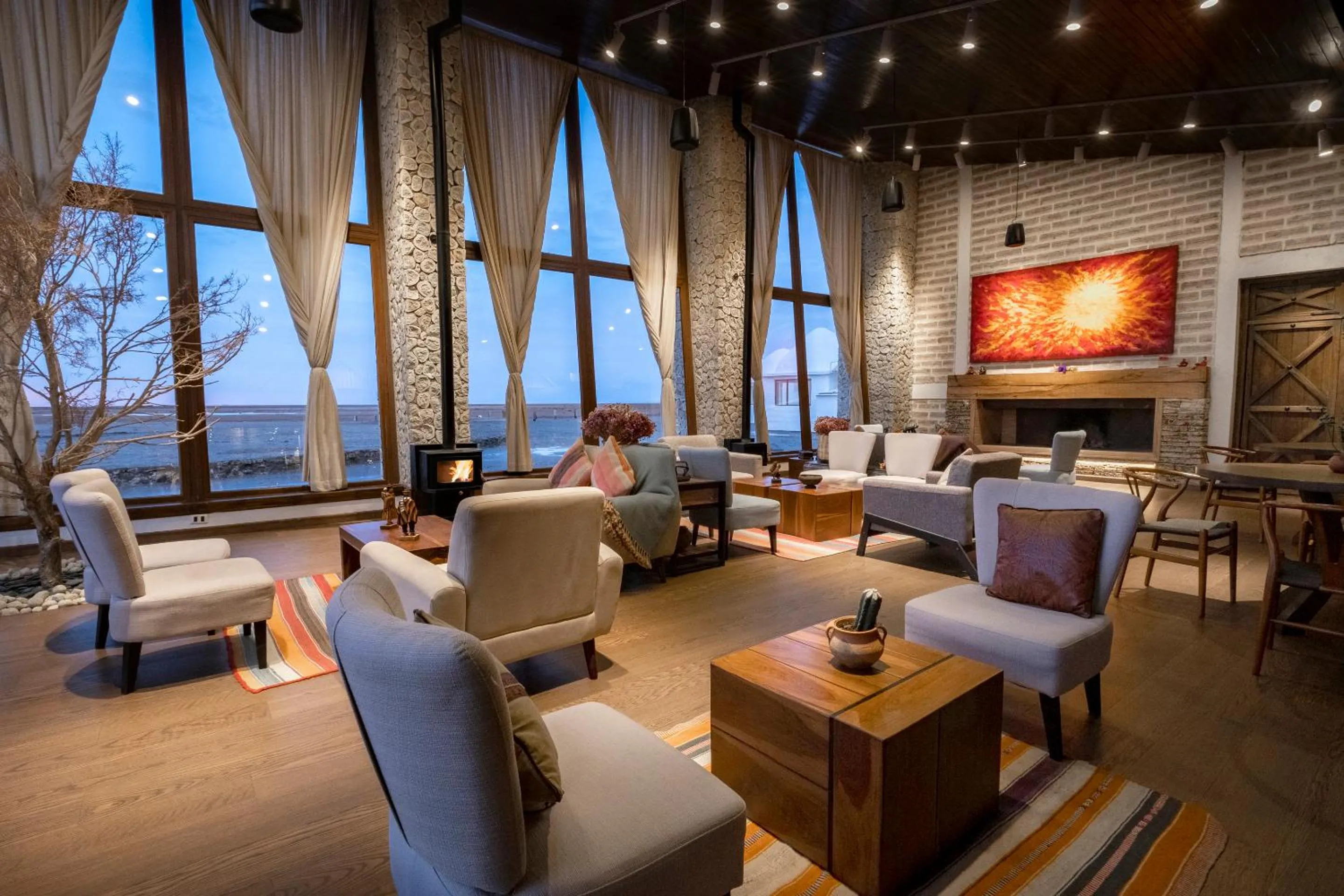 Natural landscape in Hotel Palacio de Sal